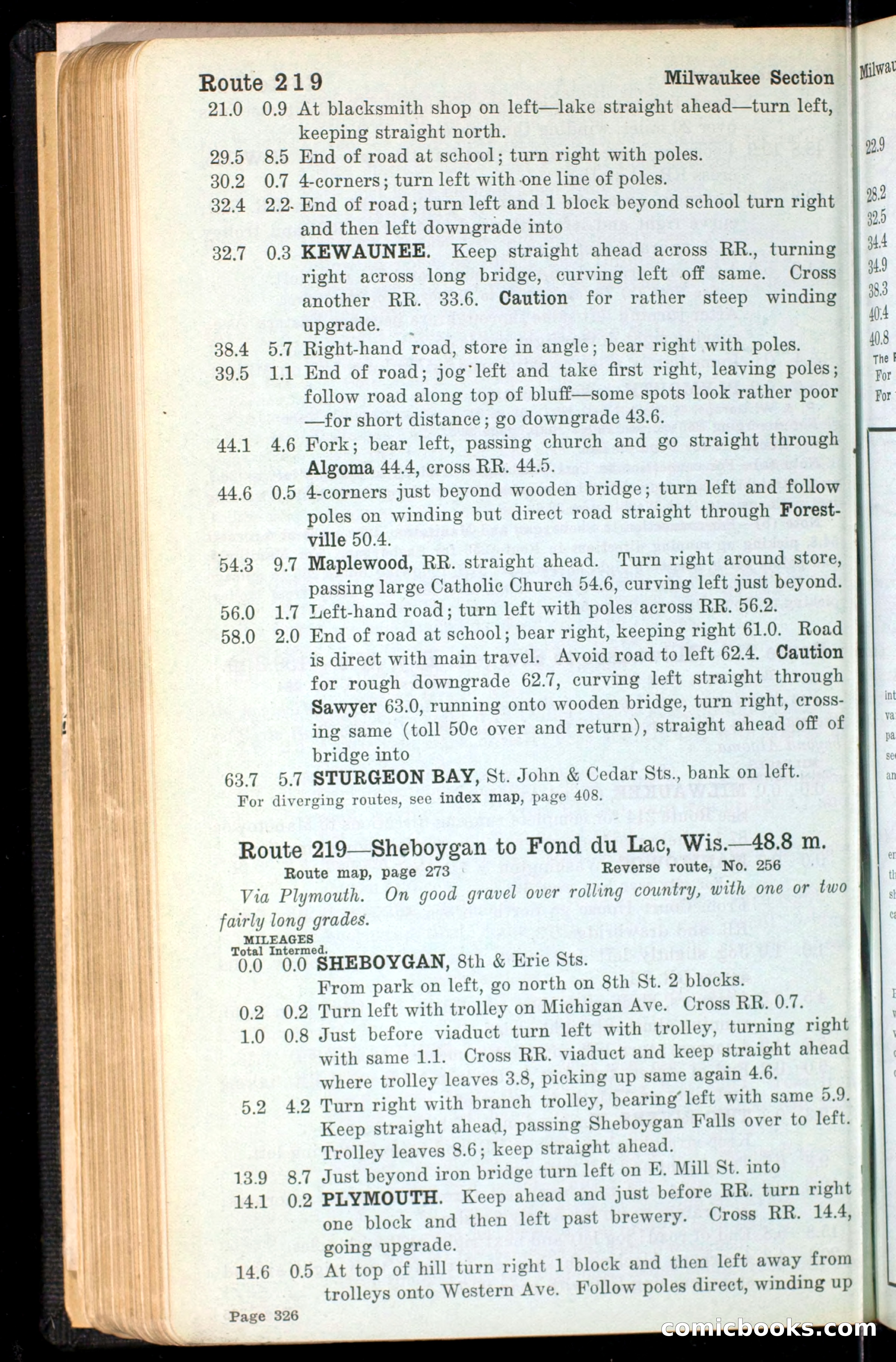 The Automobile Blue Book, Official 1913, Volume 4 — page 336 of 398