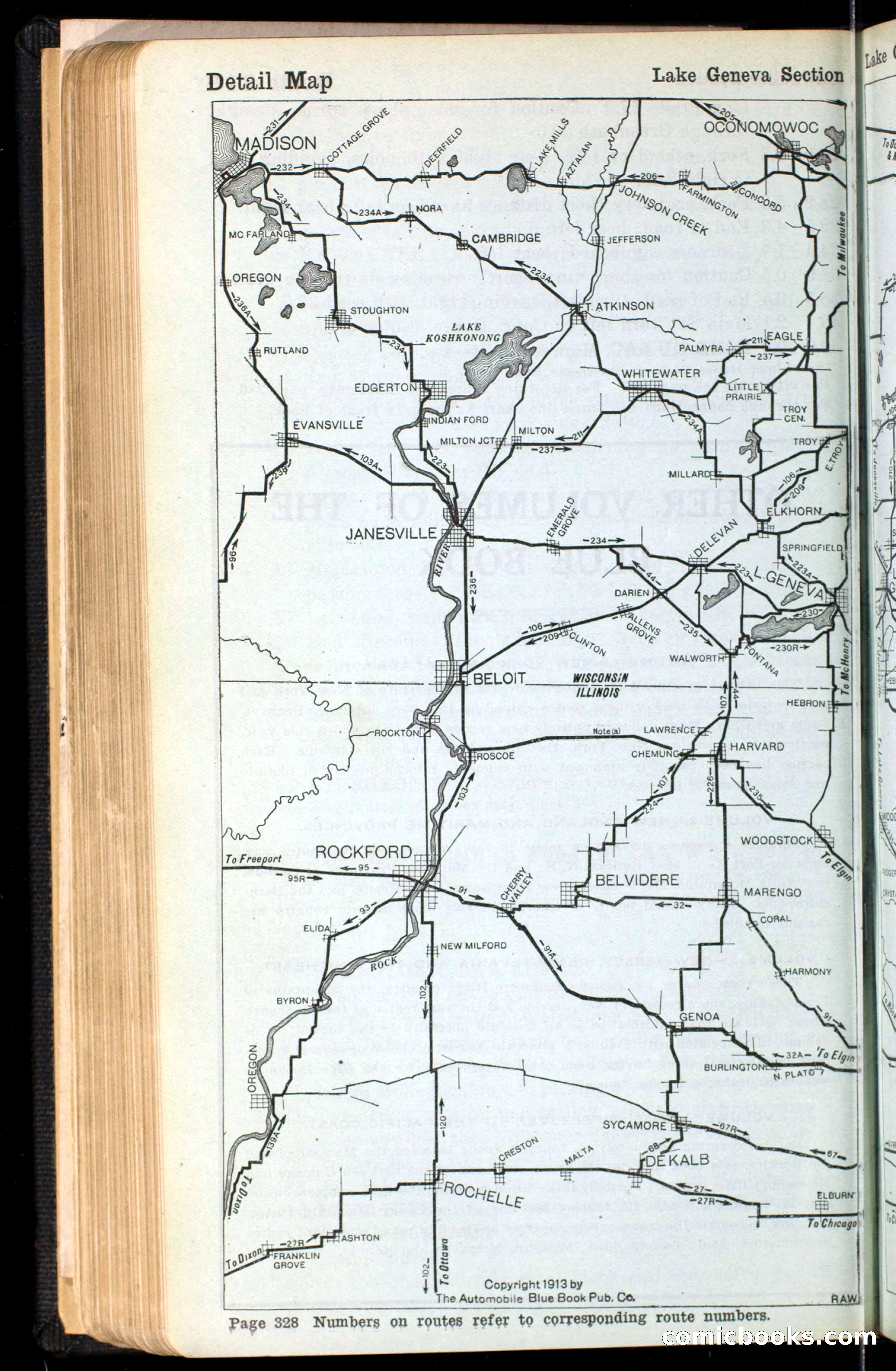 The Automobile Blue Book, Official 1913, Volume 4 — page 338 of 398