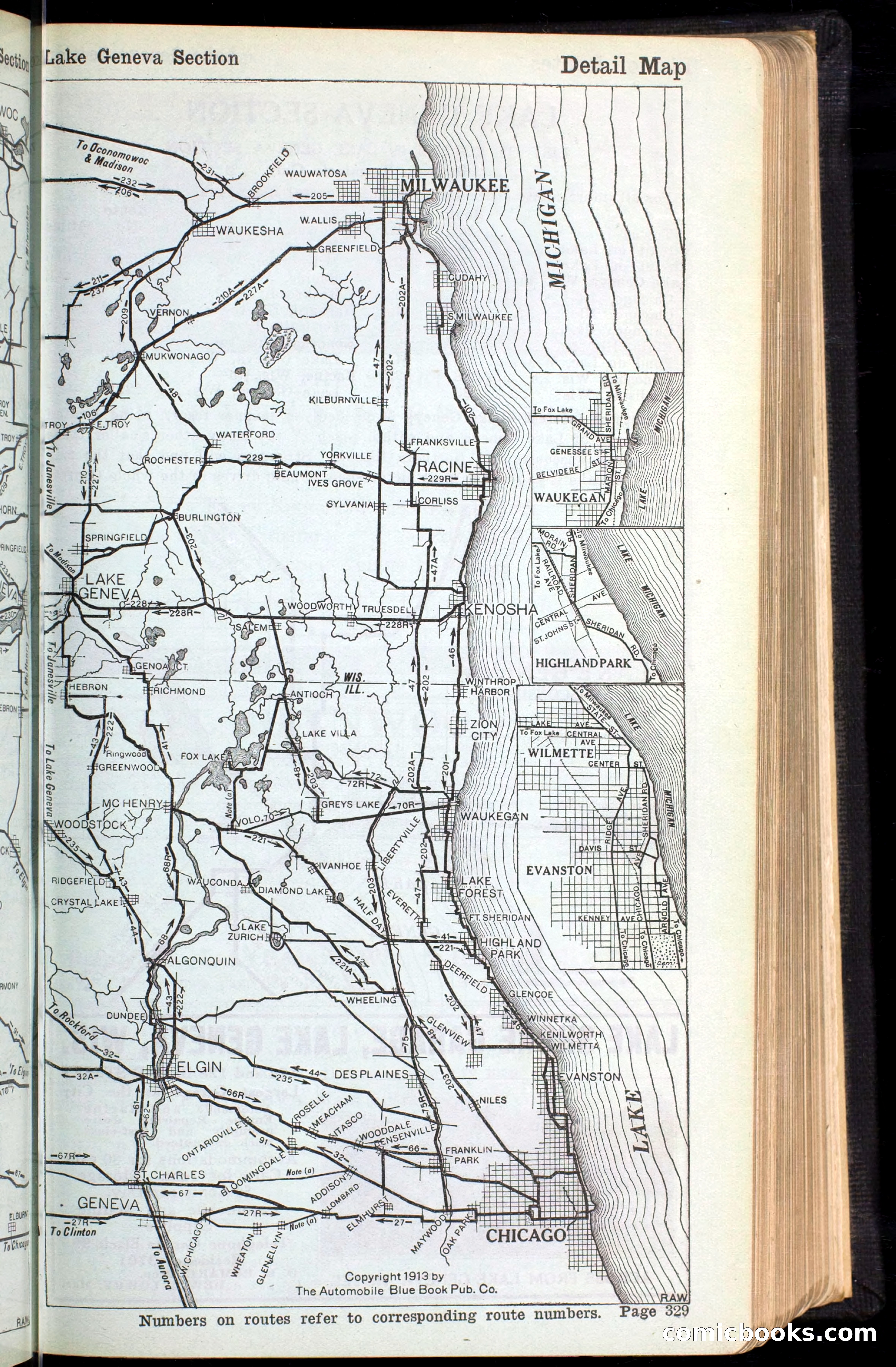 The Automobile Blue Book, Official 1913, Volume 4 — page 339 of 398
