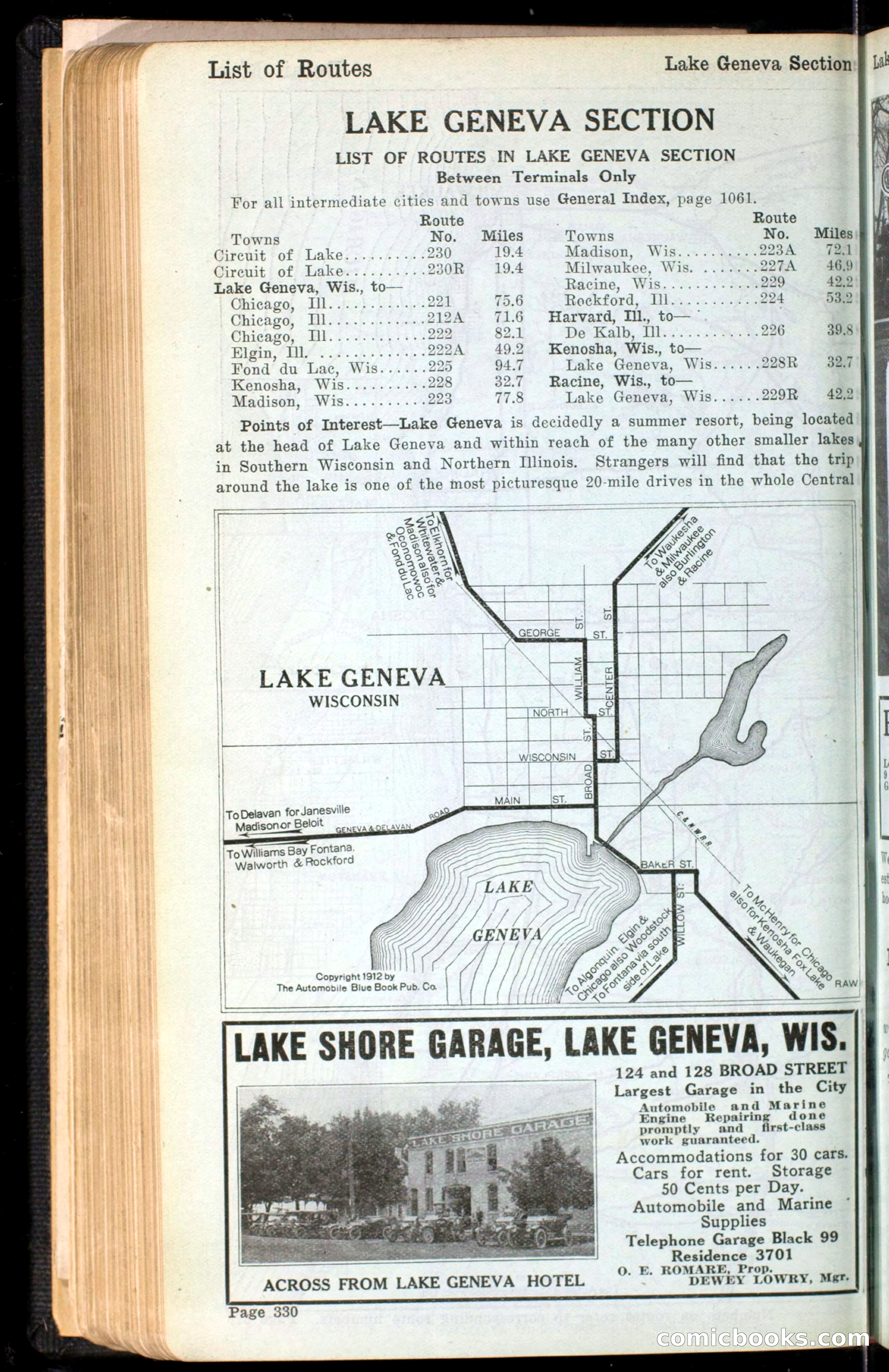 The Automobile Blue Book, Official 1913, Volume 4 — page 340 of 398