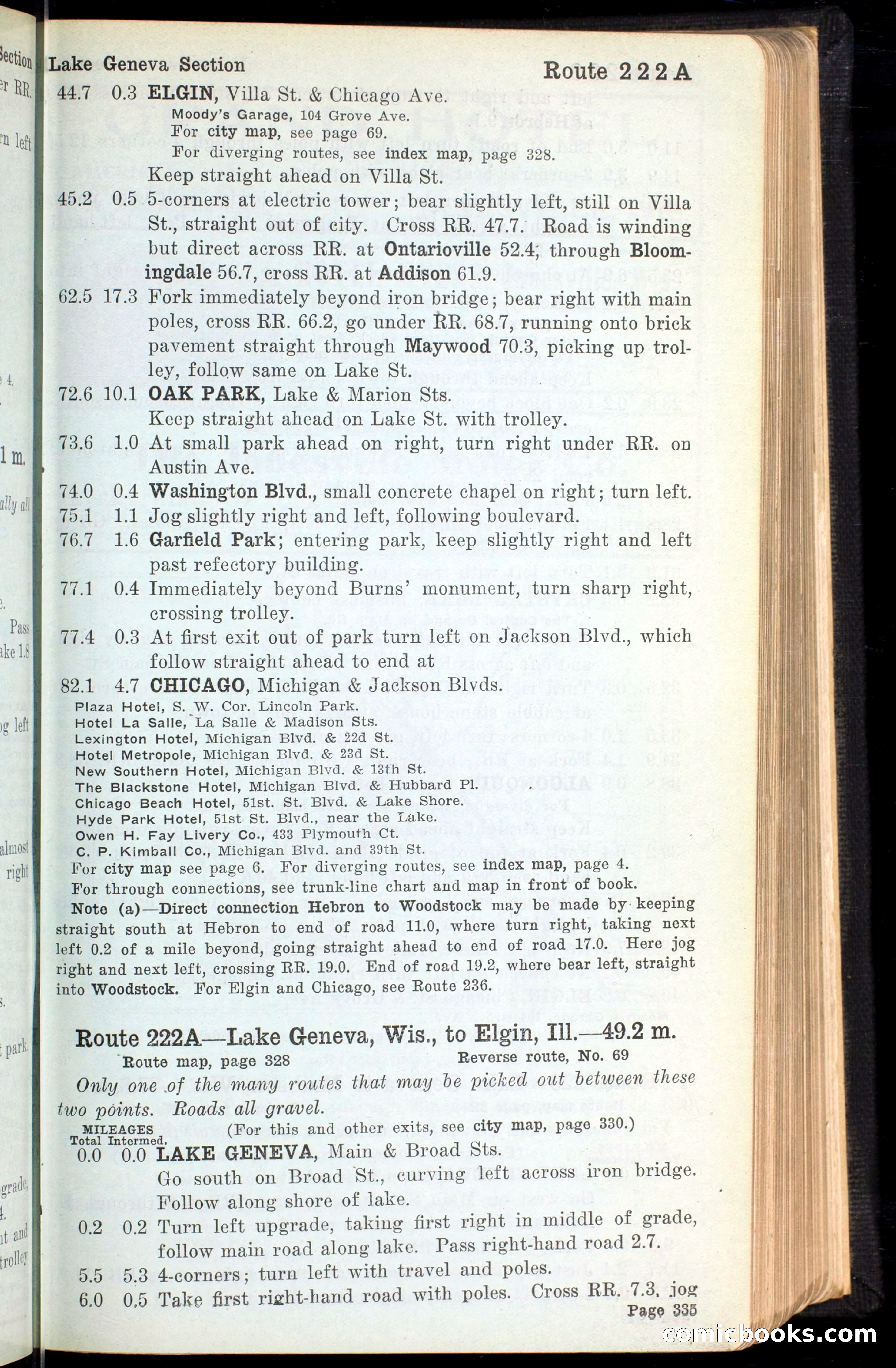 The Automobile Blue Book, Official 1913, Volume 4 — page 345 of 398