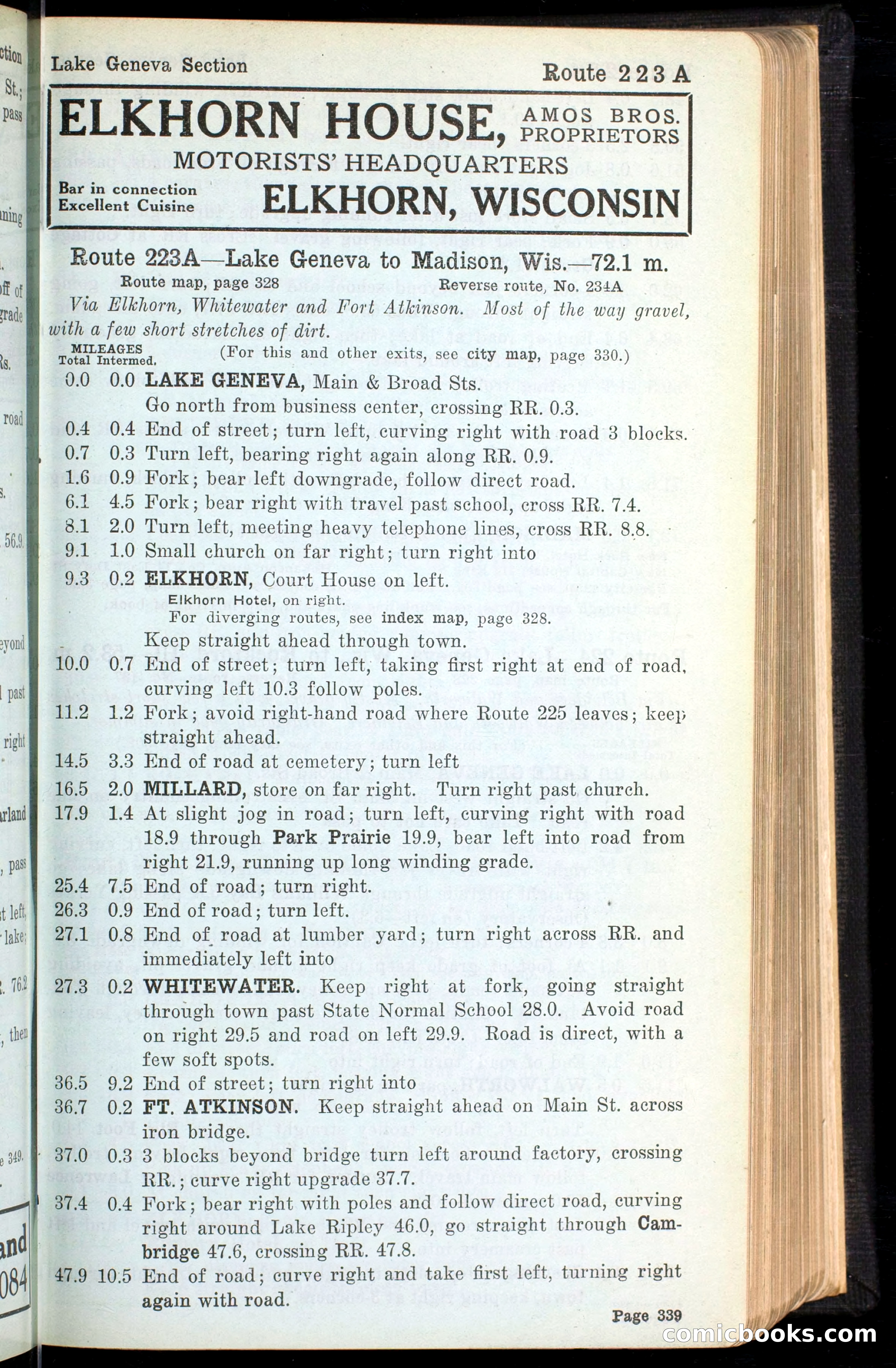 The Automobile Blue Book, Official 1913, Volume 4 — page 349 of 398