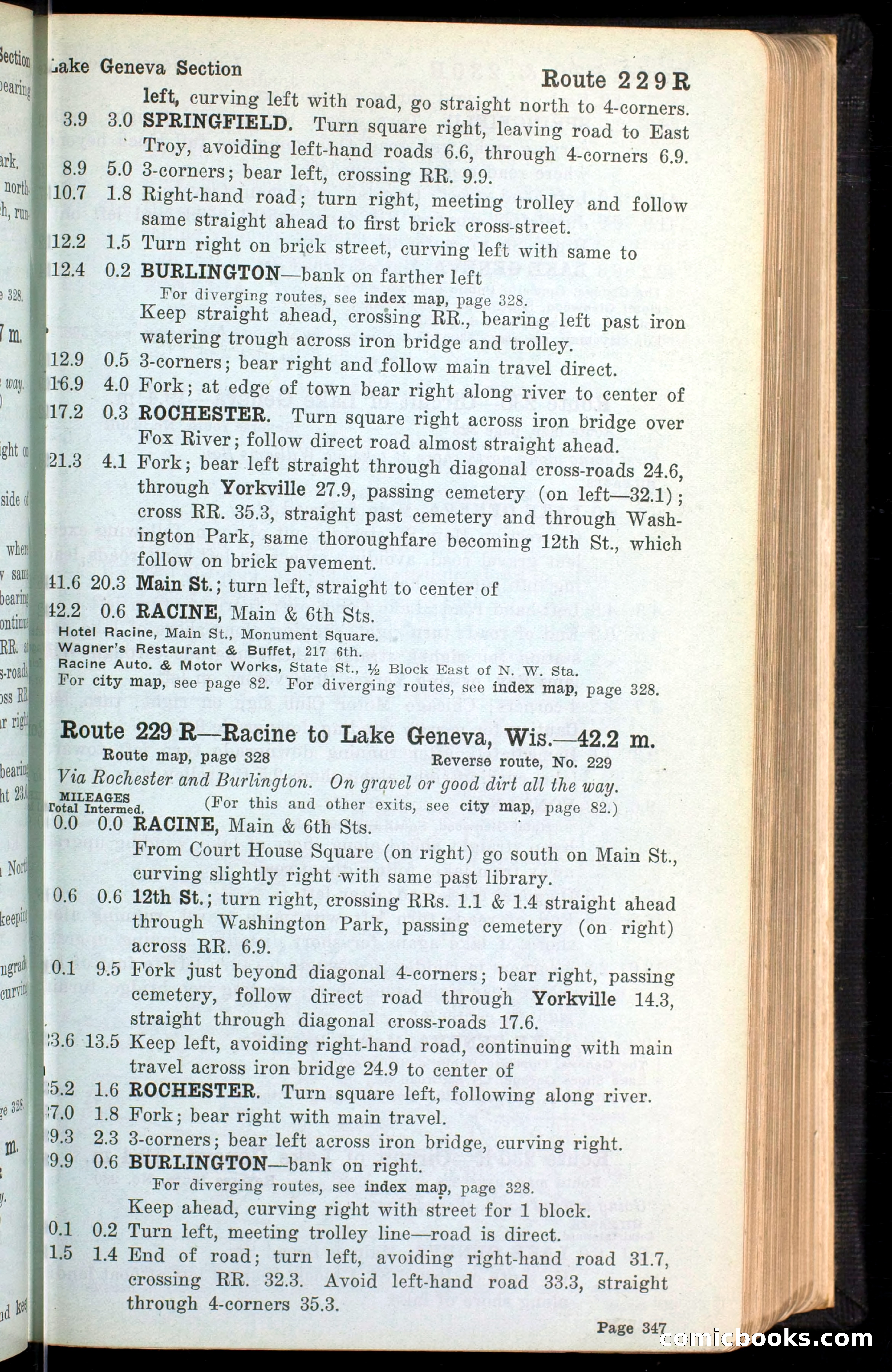The Automobile Blue Book, Official 1913, Volume 4 — page 357 of 398