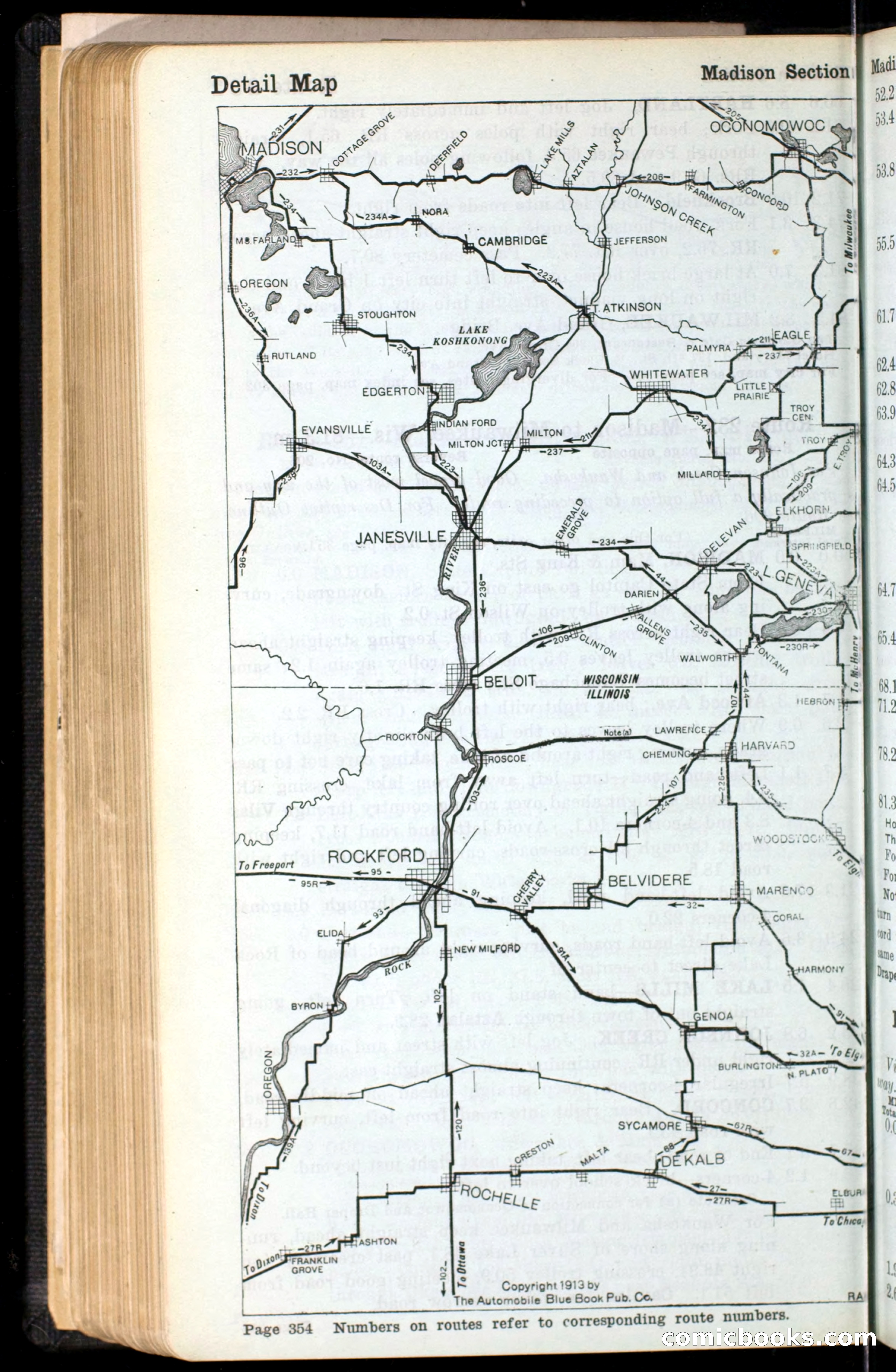 The Automobile Blue Book, Official 1913, Volume 4 — page 362 of 398