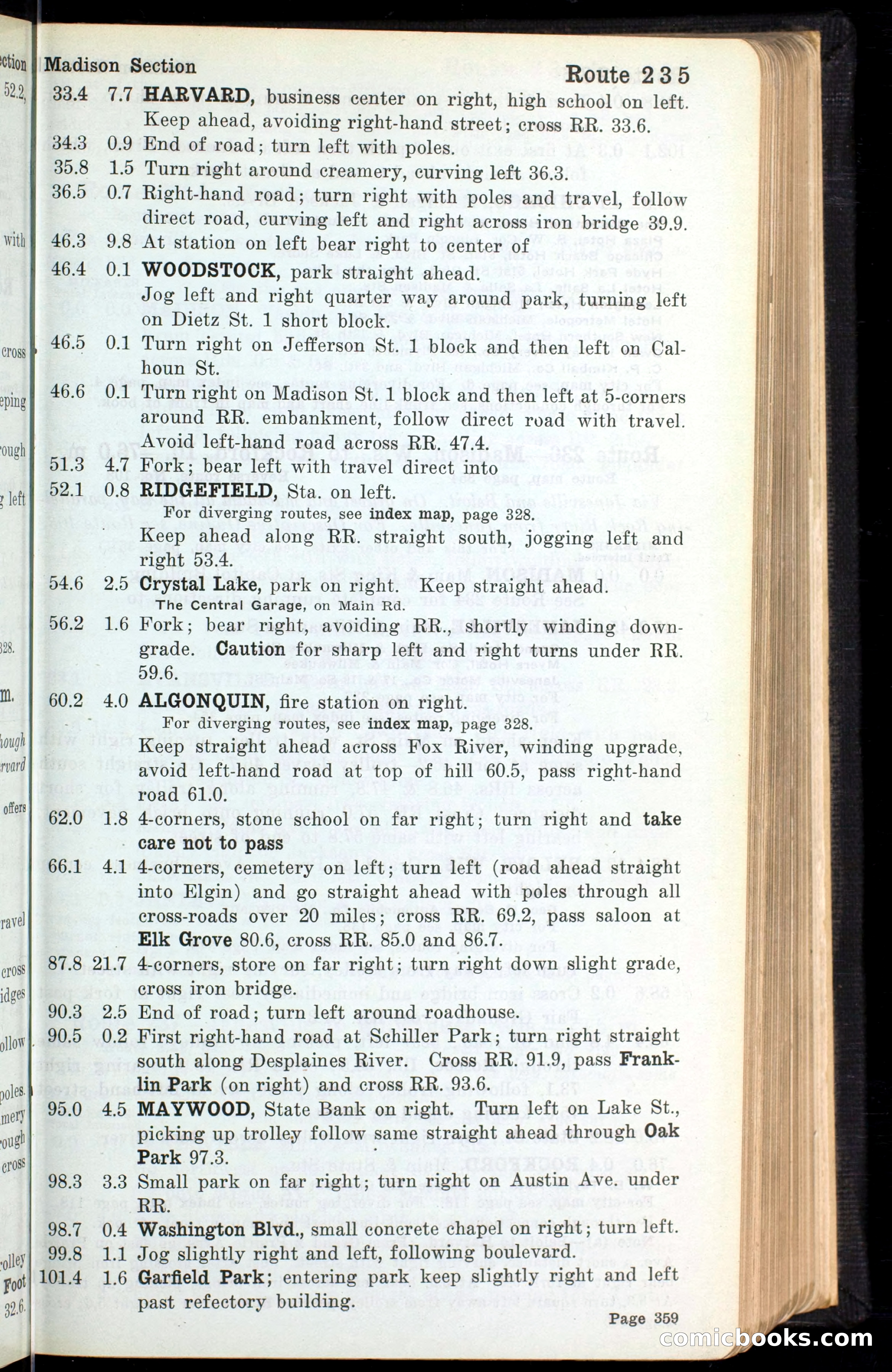 The Automobile Blue Book, Official 1913, Volume 4 — page 367 of 398