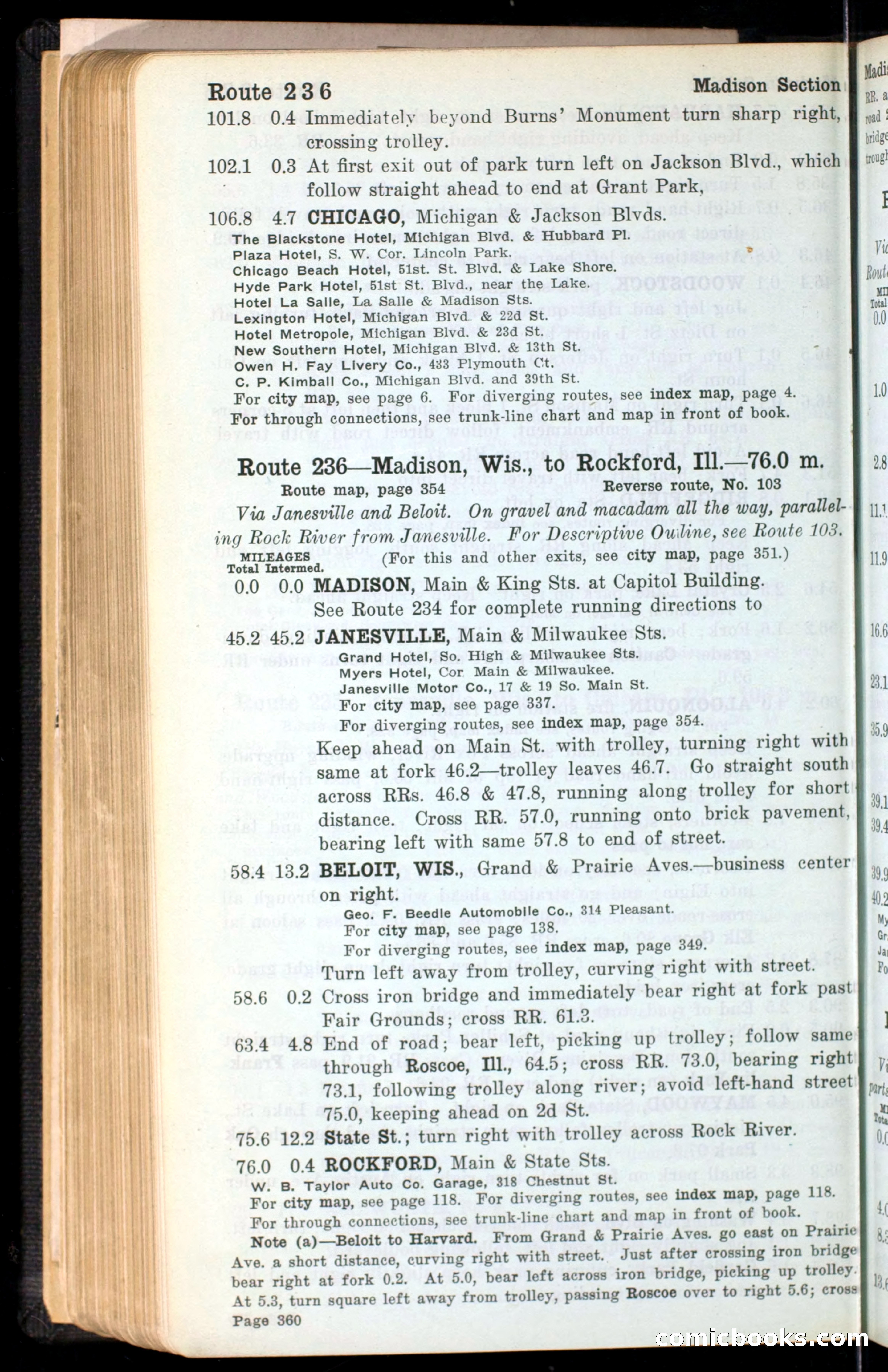 The Automobile Blue Book, Official 1913, Volume 4 — page 368 of 398