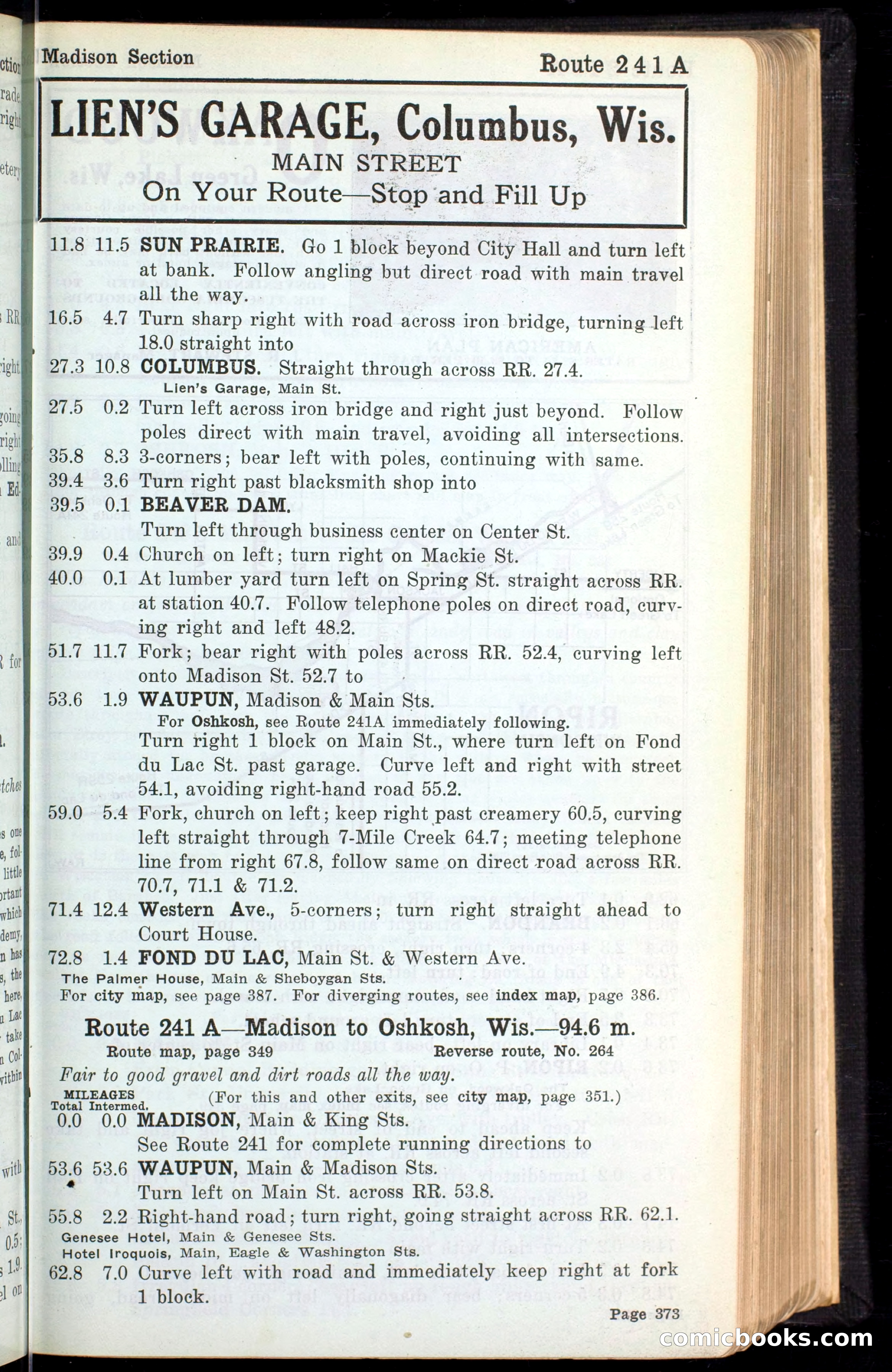 The Automobile Blue Book, Official 1913, Volume 4 — page 381 of 398