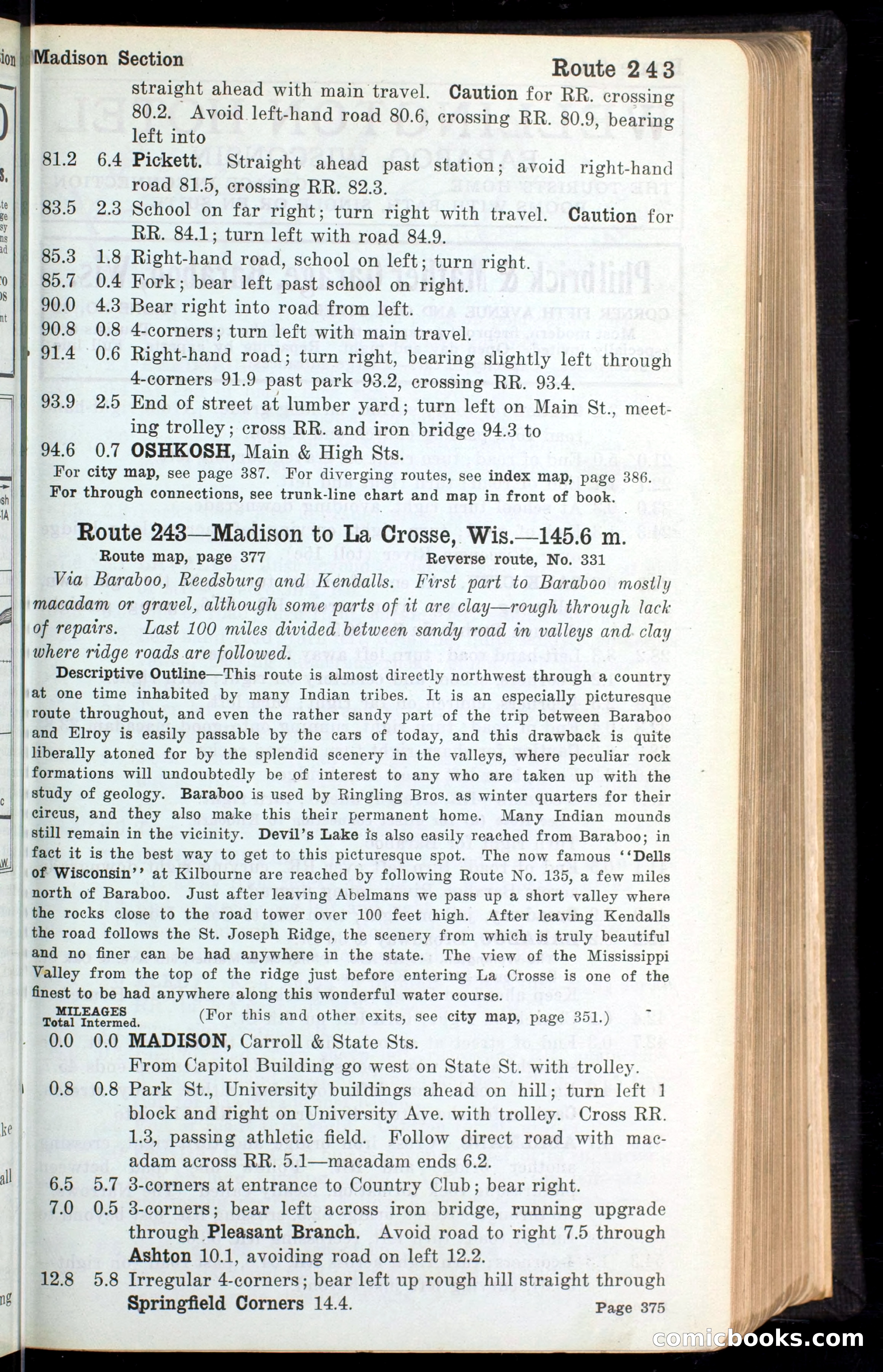 The Automobile Blue Book, Official 1913, Volume 4 — page 383 of 398