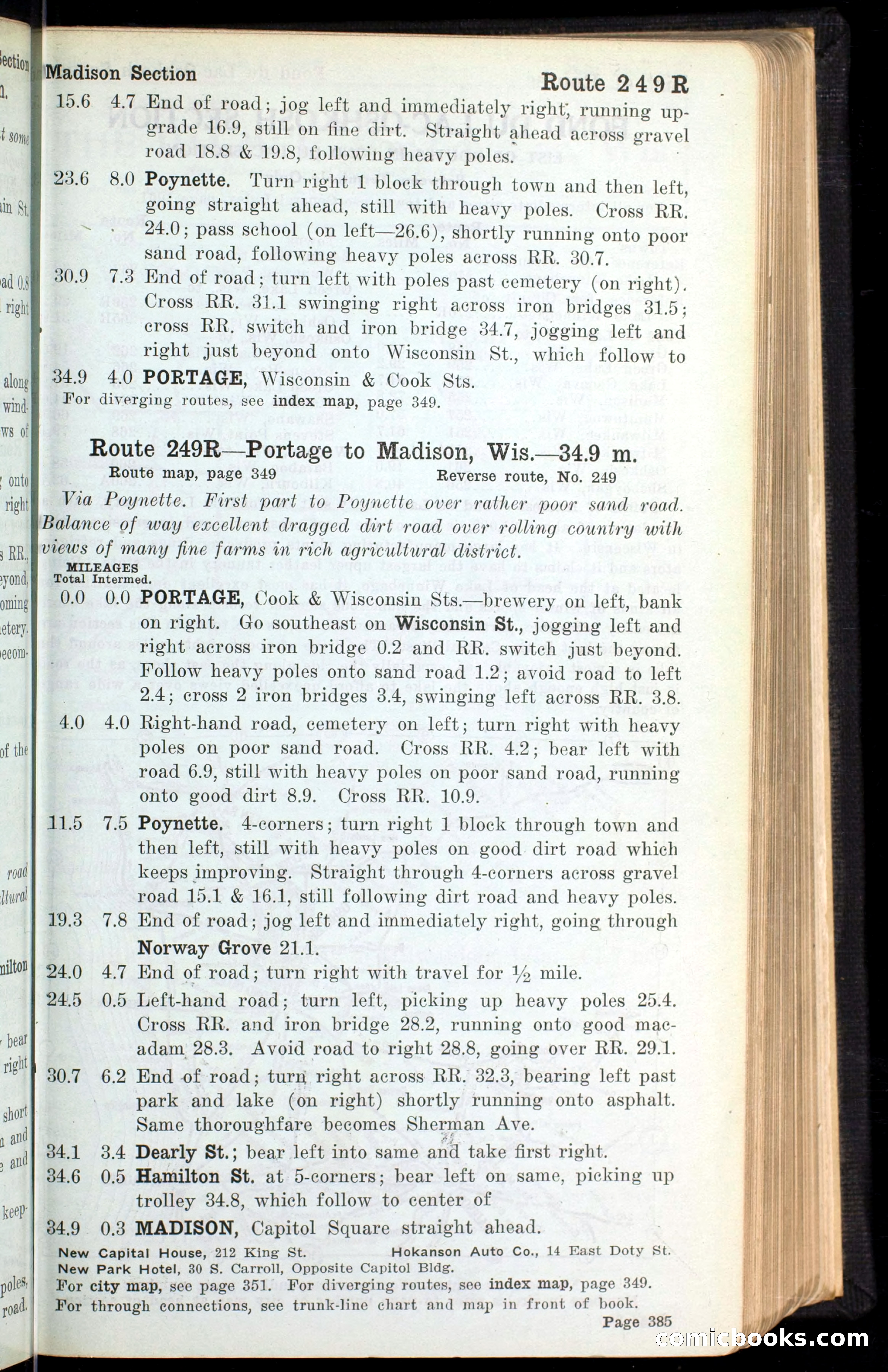 The Automobile Blue Book, Official 1913, Volume 4 — page 393 of 398