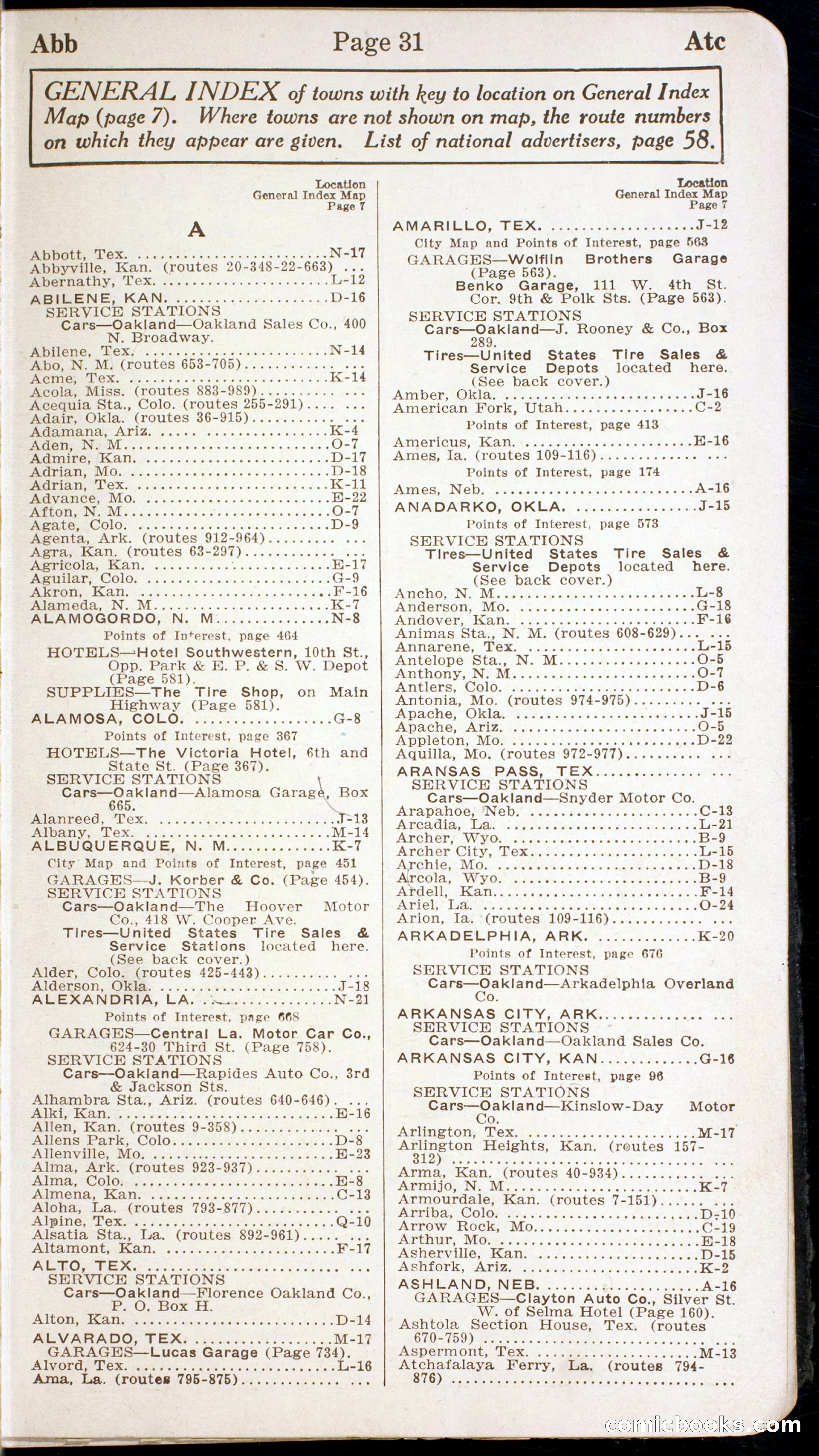 Official Automobile Blue Book, Vol. 7 — page 33 of 399