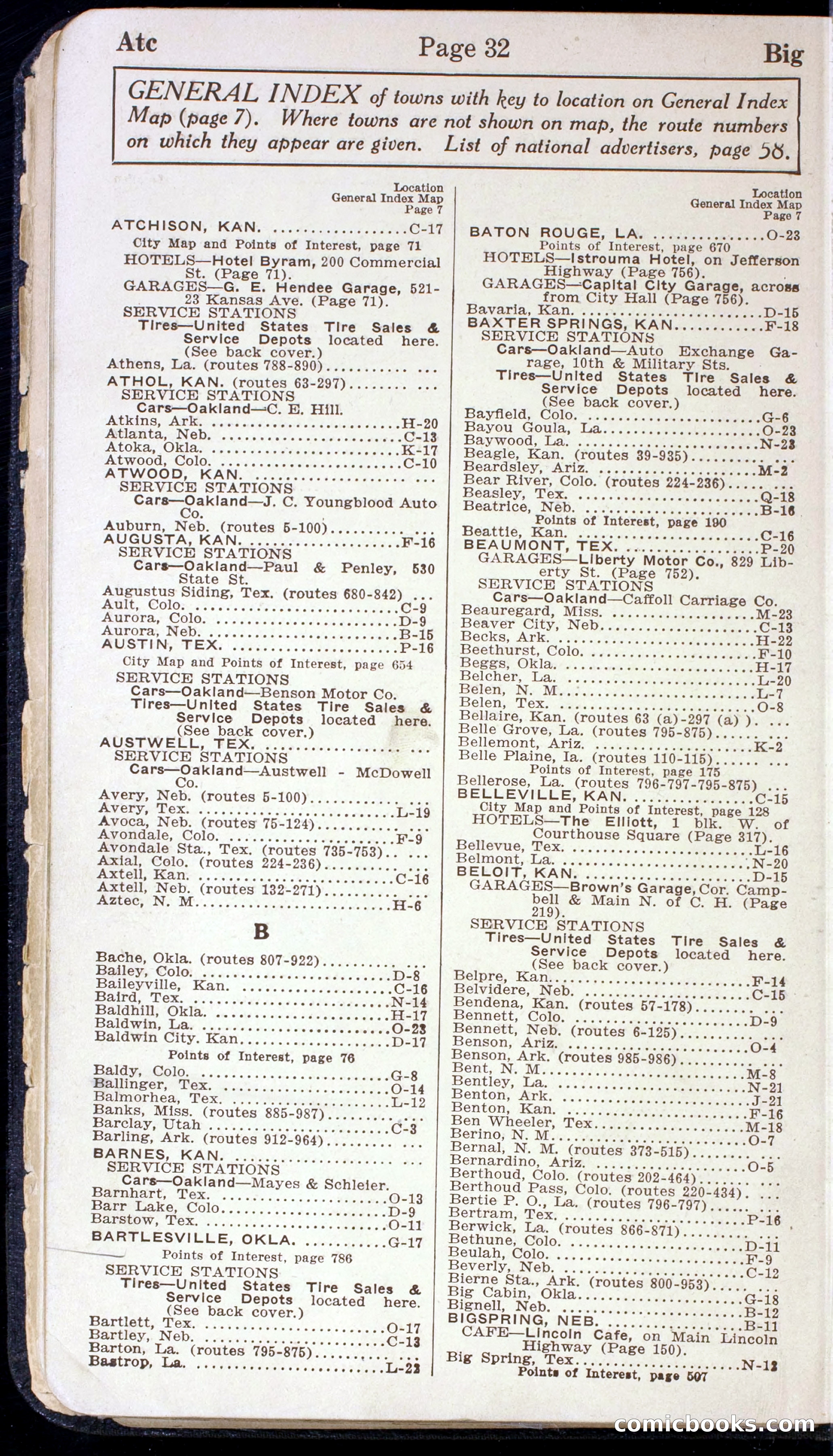 Official Automobile Blue Book, Vol. 7 — page 34 of 399