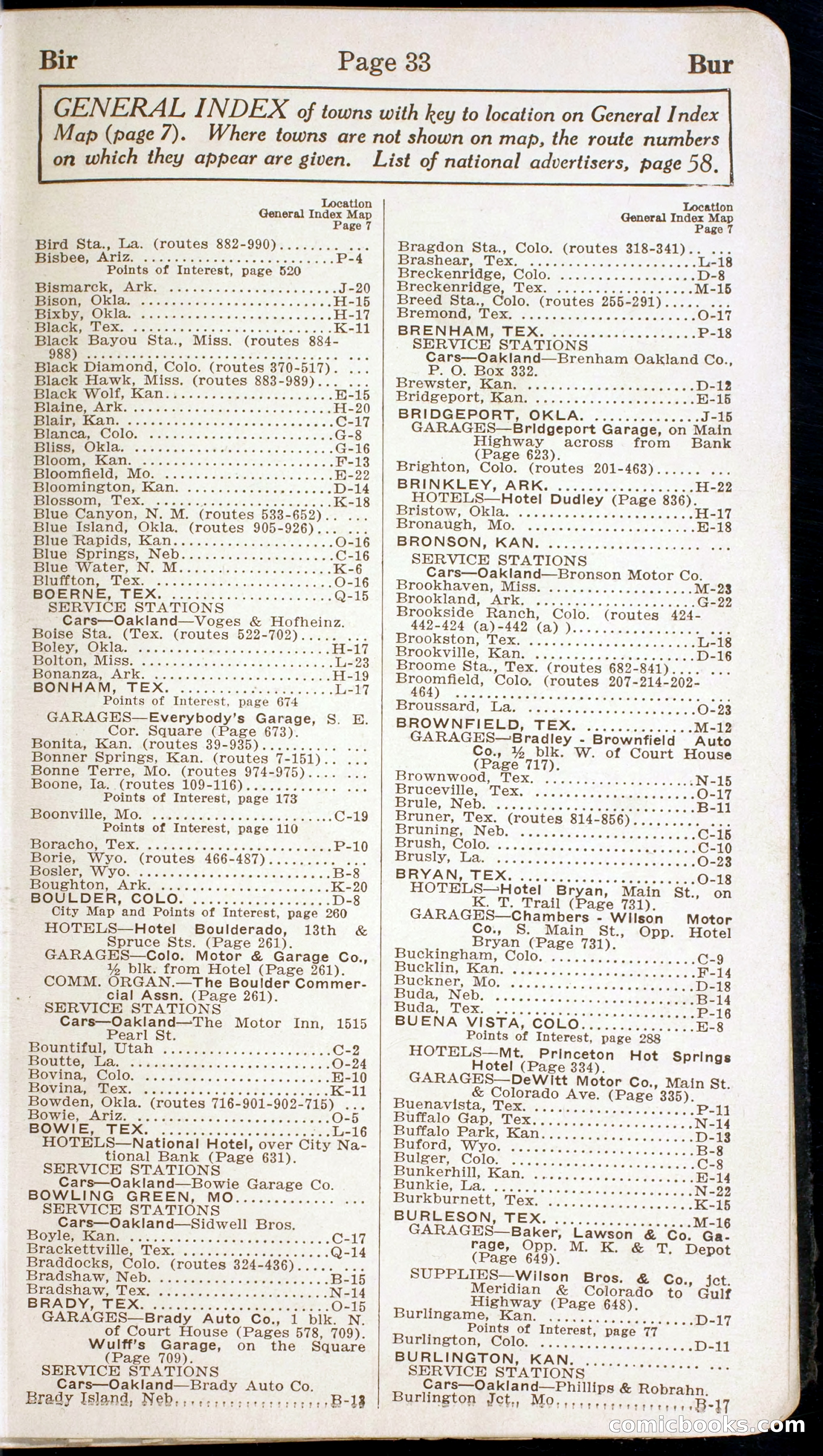 Official Automobile Blue Book, Vol. 7 — page 35 of 399