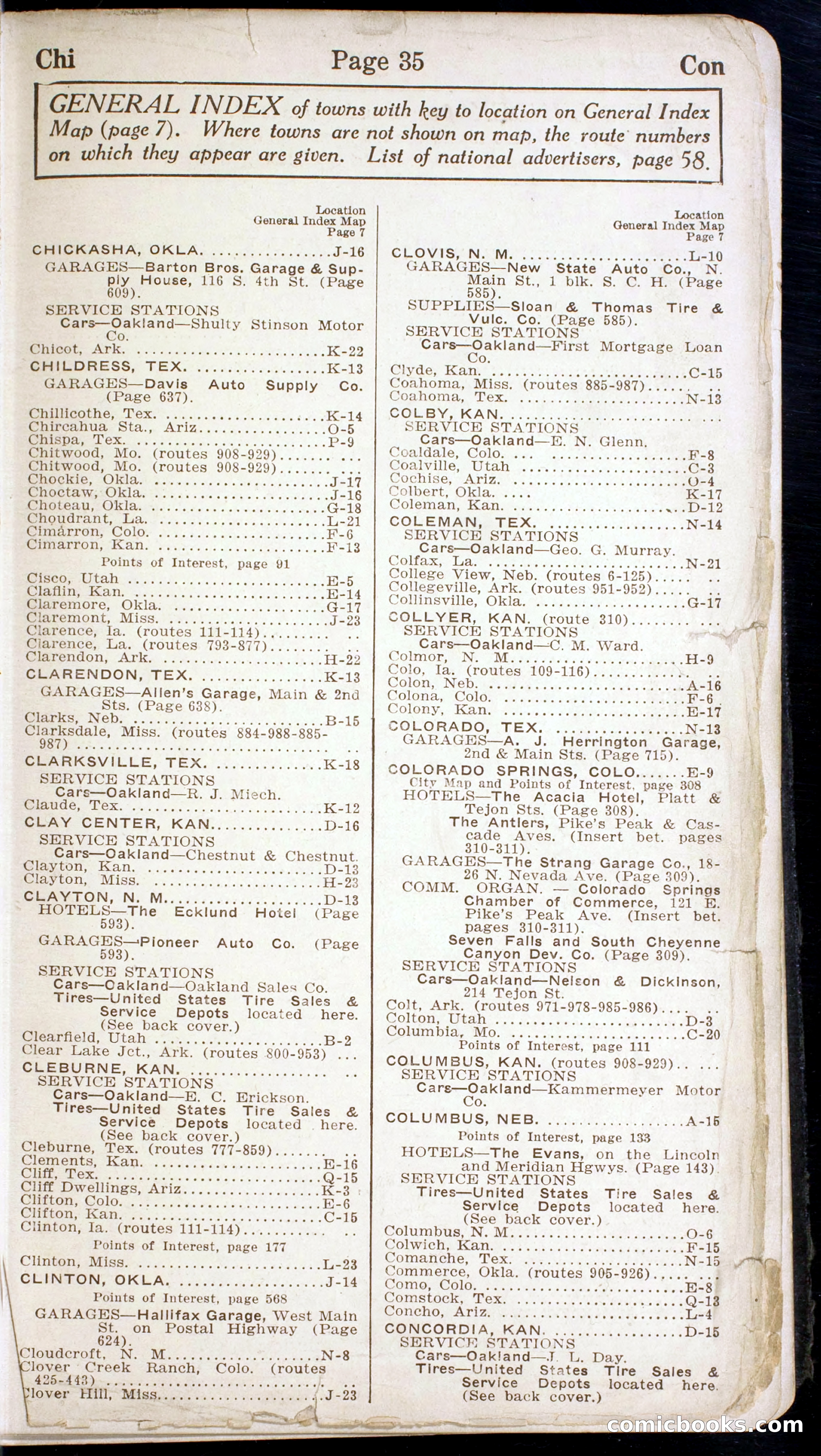 Official Automobile Blue Book, Vol. 7 — page 37 of 399