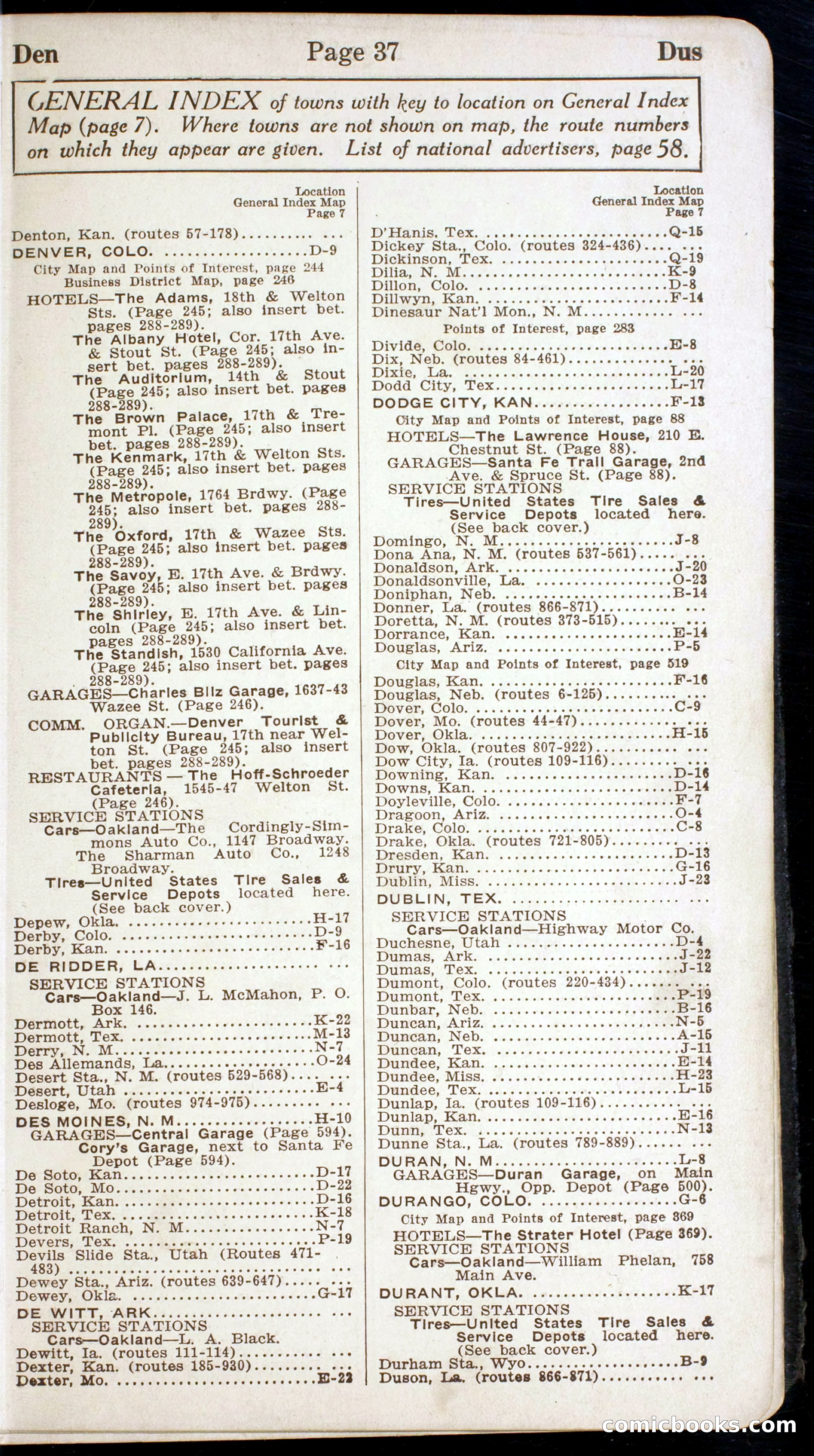 Official Automobile Blue Book, Vol. 7 — page 39 of 399