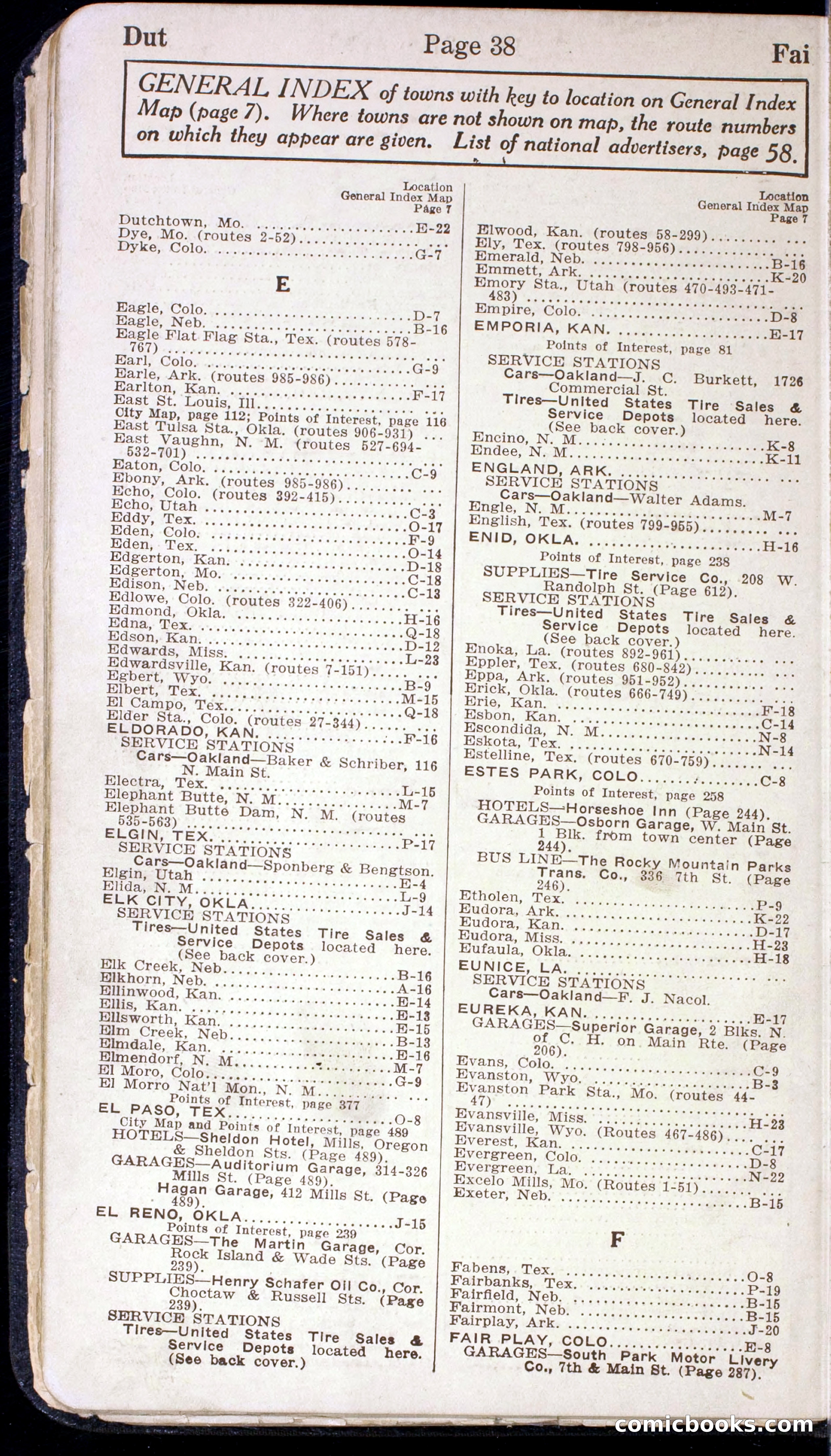 Official Automobile Blue Book, Vol. 7 — page 40 of 399
