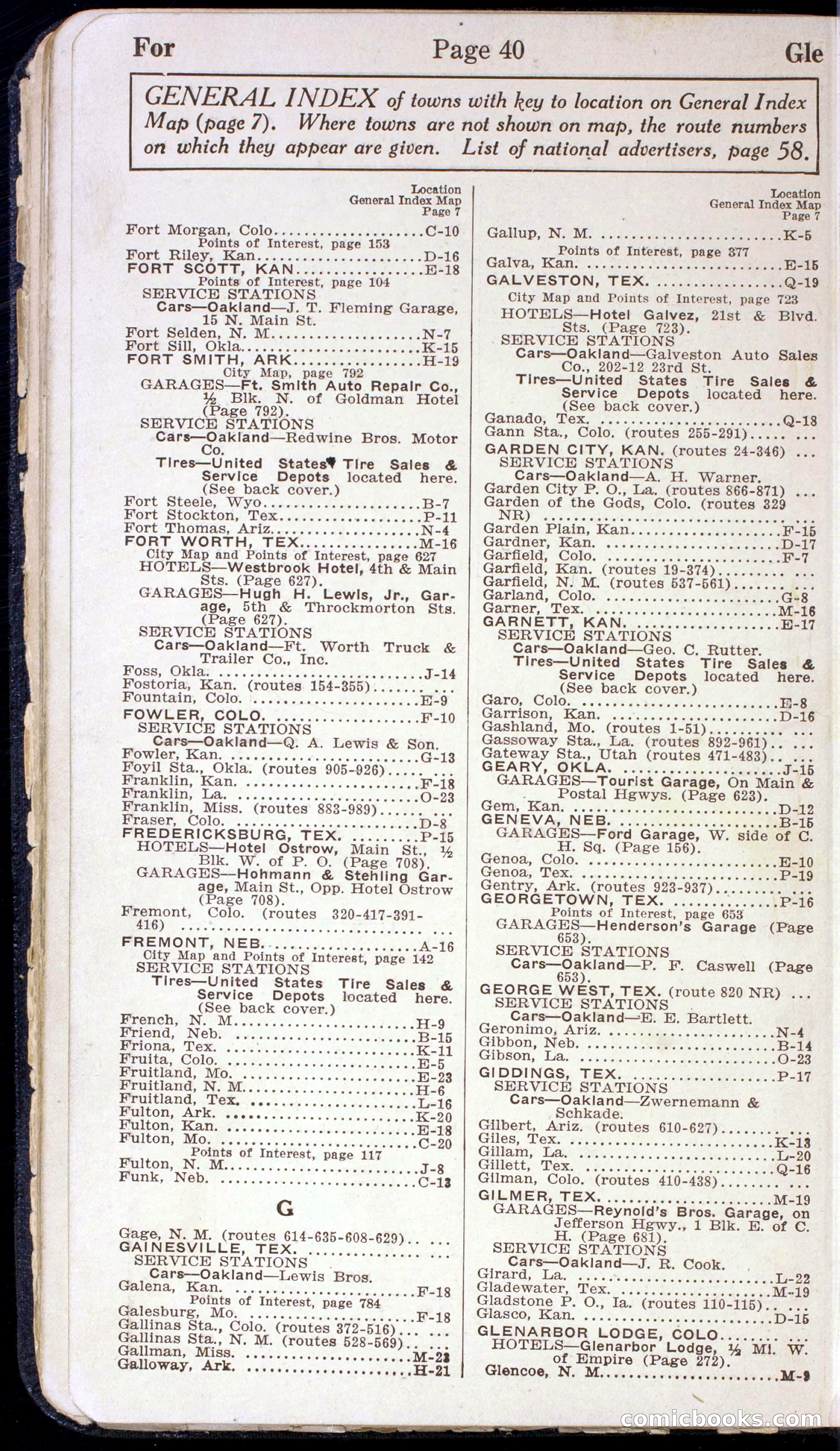 Official Automobile Blue Book, Vol. 7 — page 42 of 399