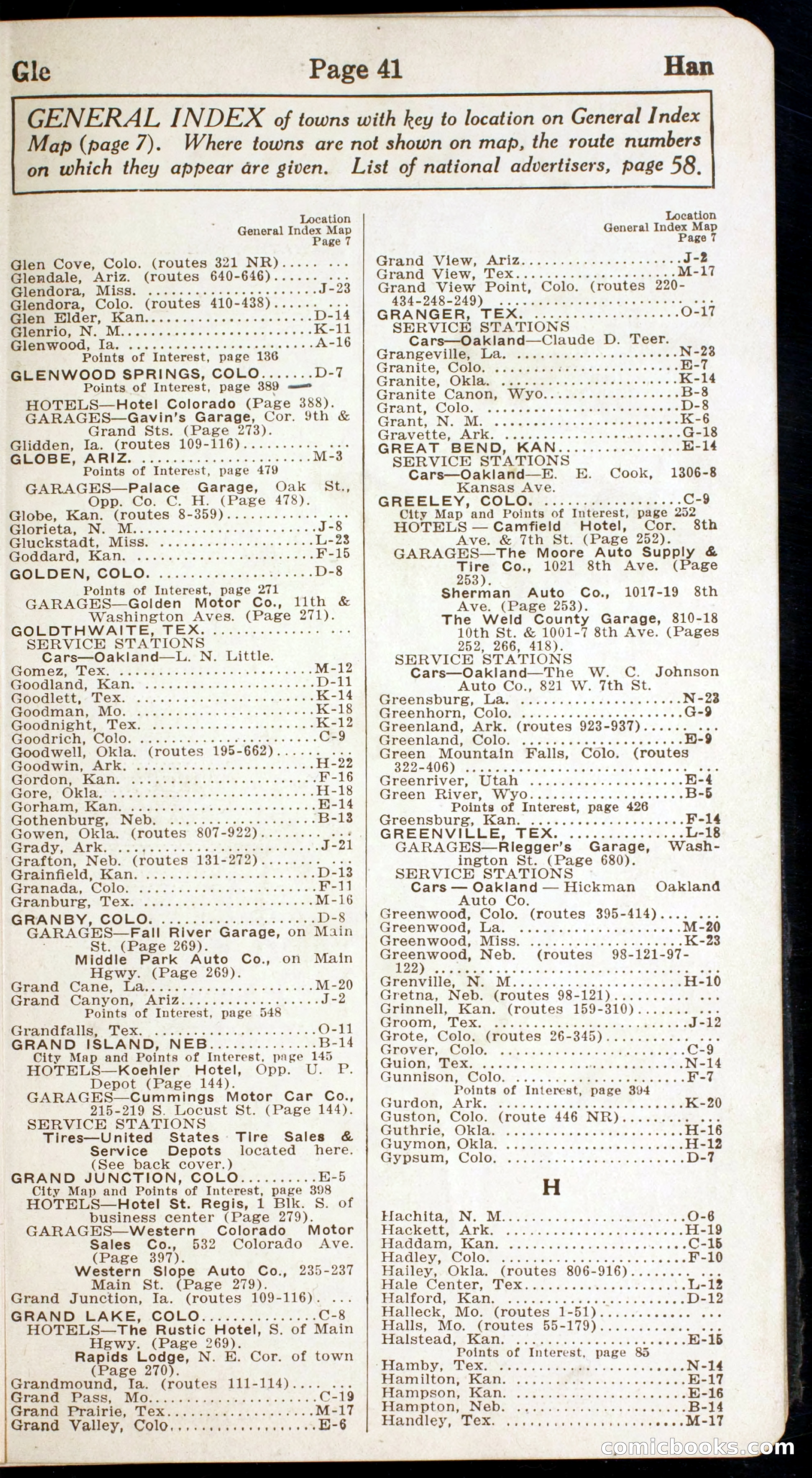 Official Automobile Blue Book, Vol. 7 — page 43 of 399