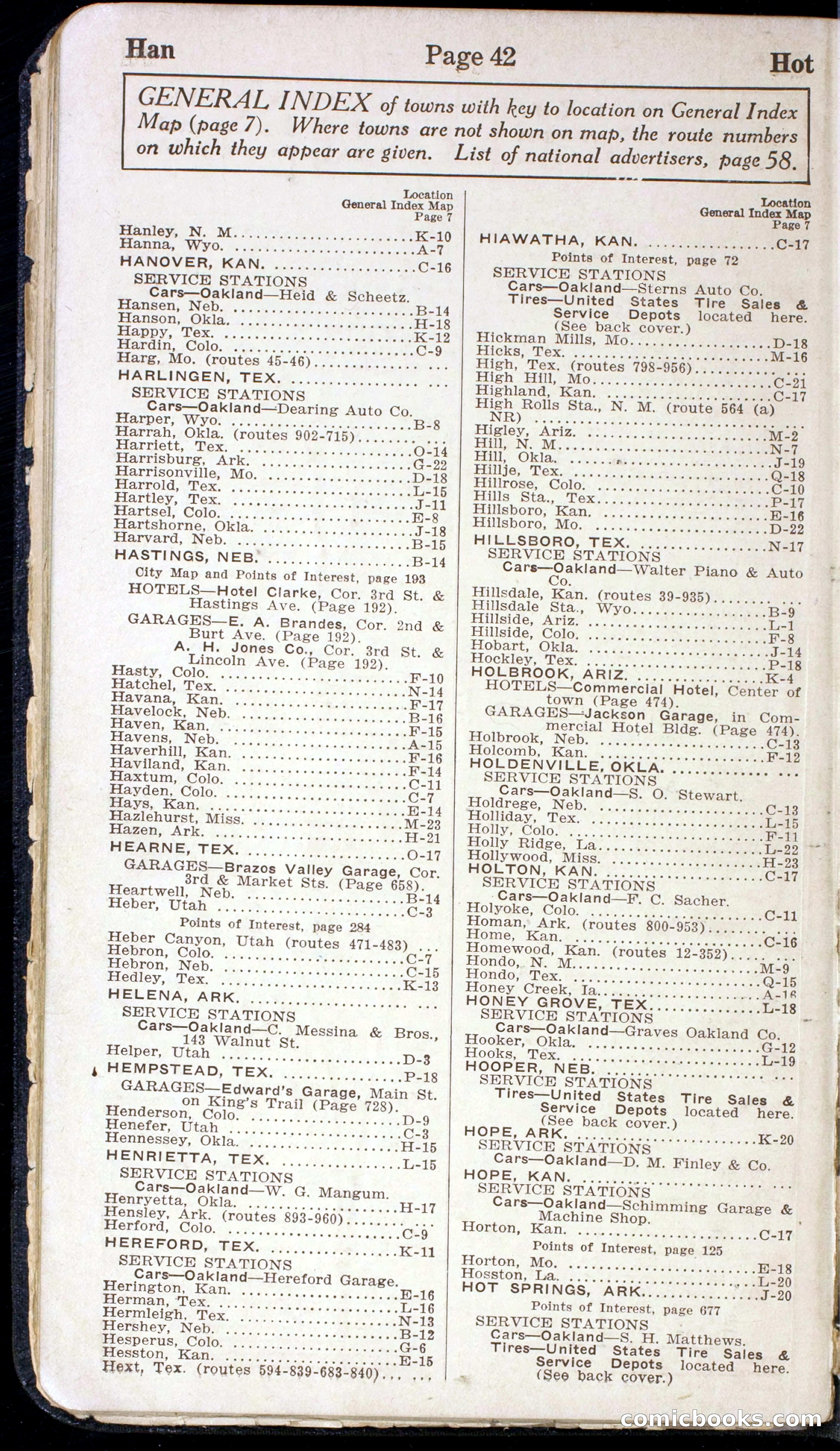 Official Automobile Blue Book, Vol. 7 — page 44 of 399