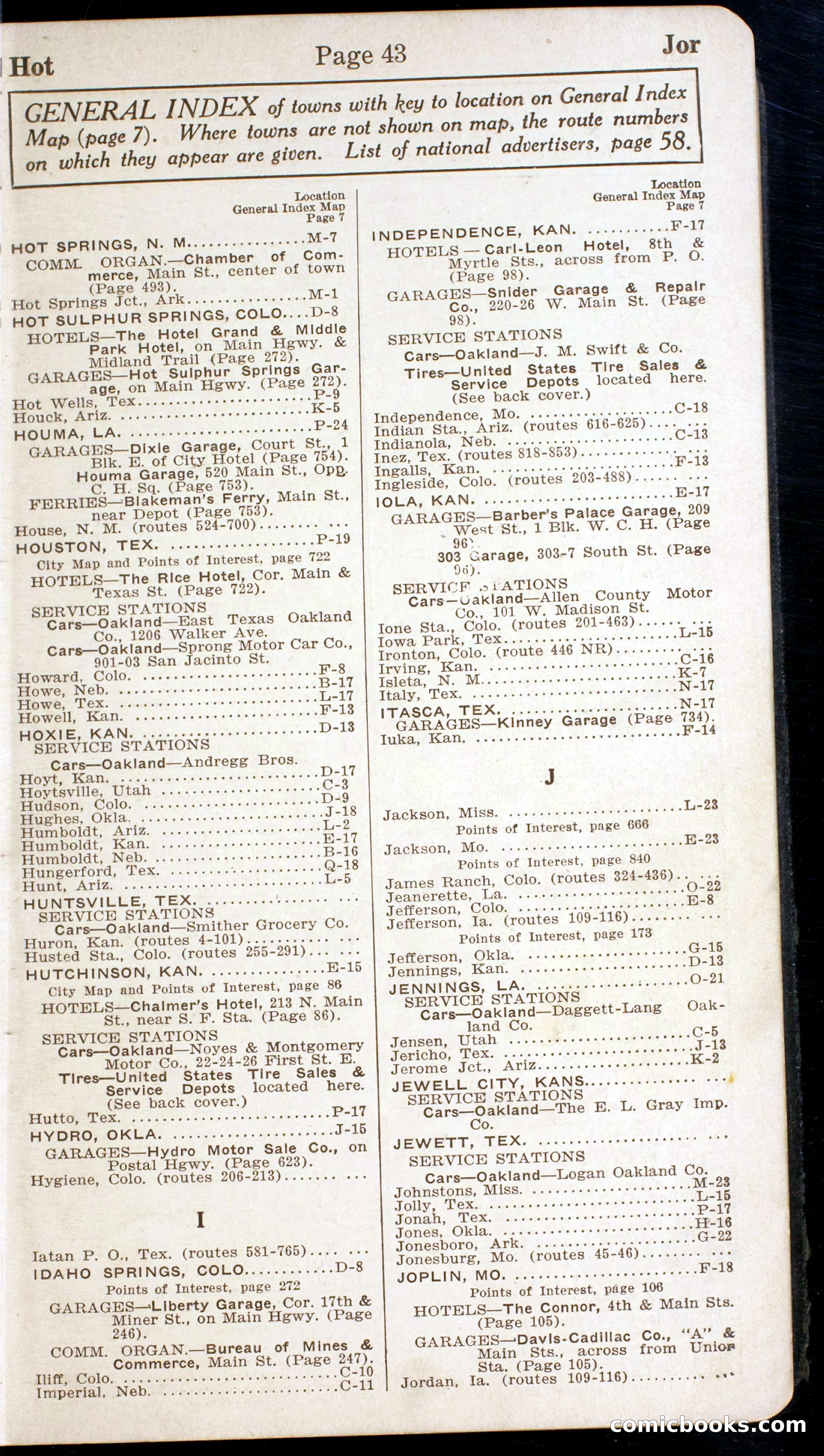 Official Automobile Blue Book, Vol. 7 — page 45 of 399
