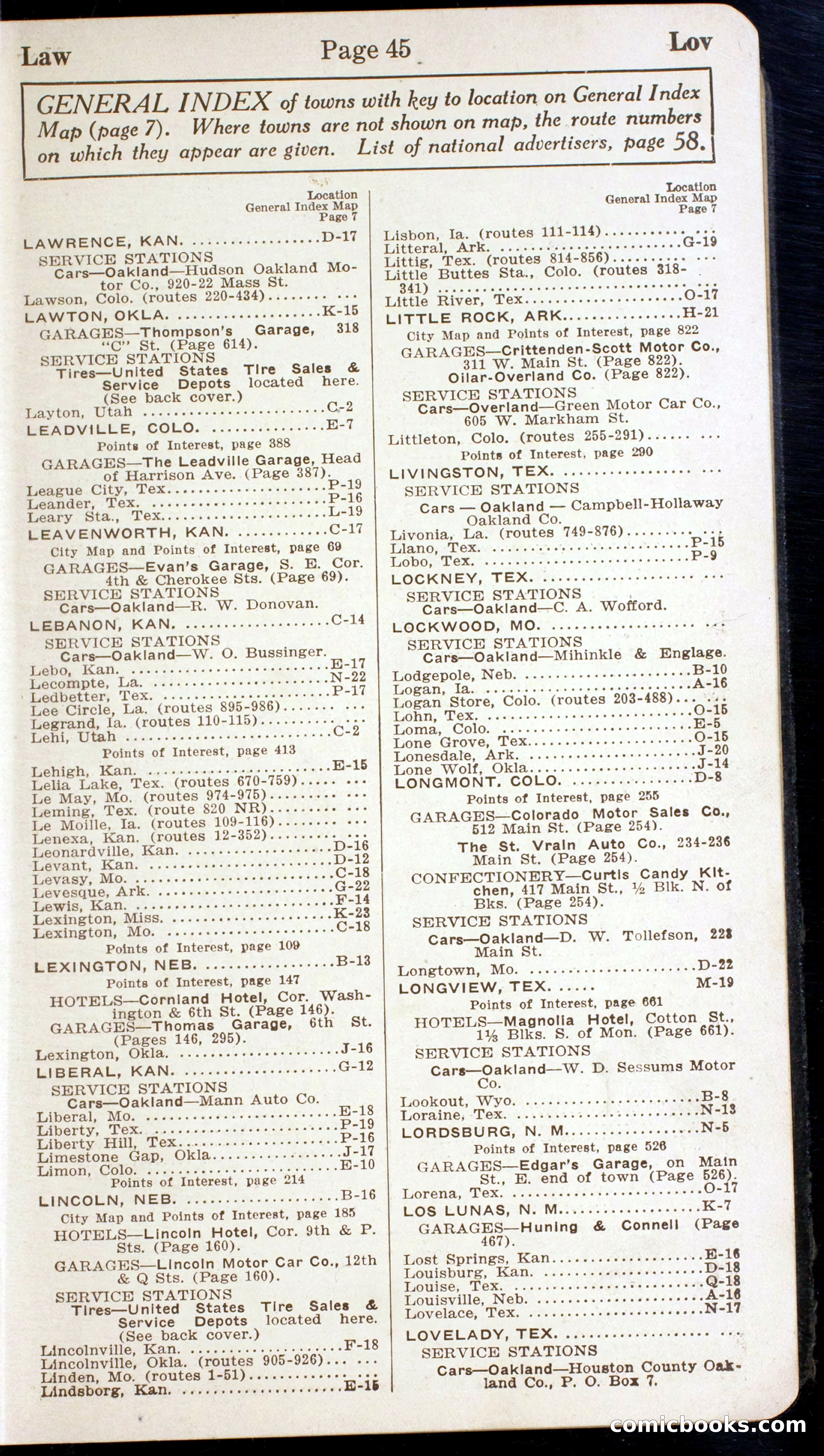 Official Automobile Blue Book, Vol. 7 — page 47 of 399