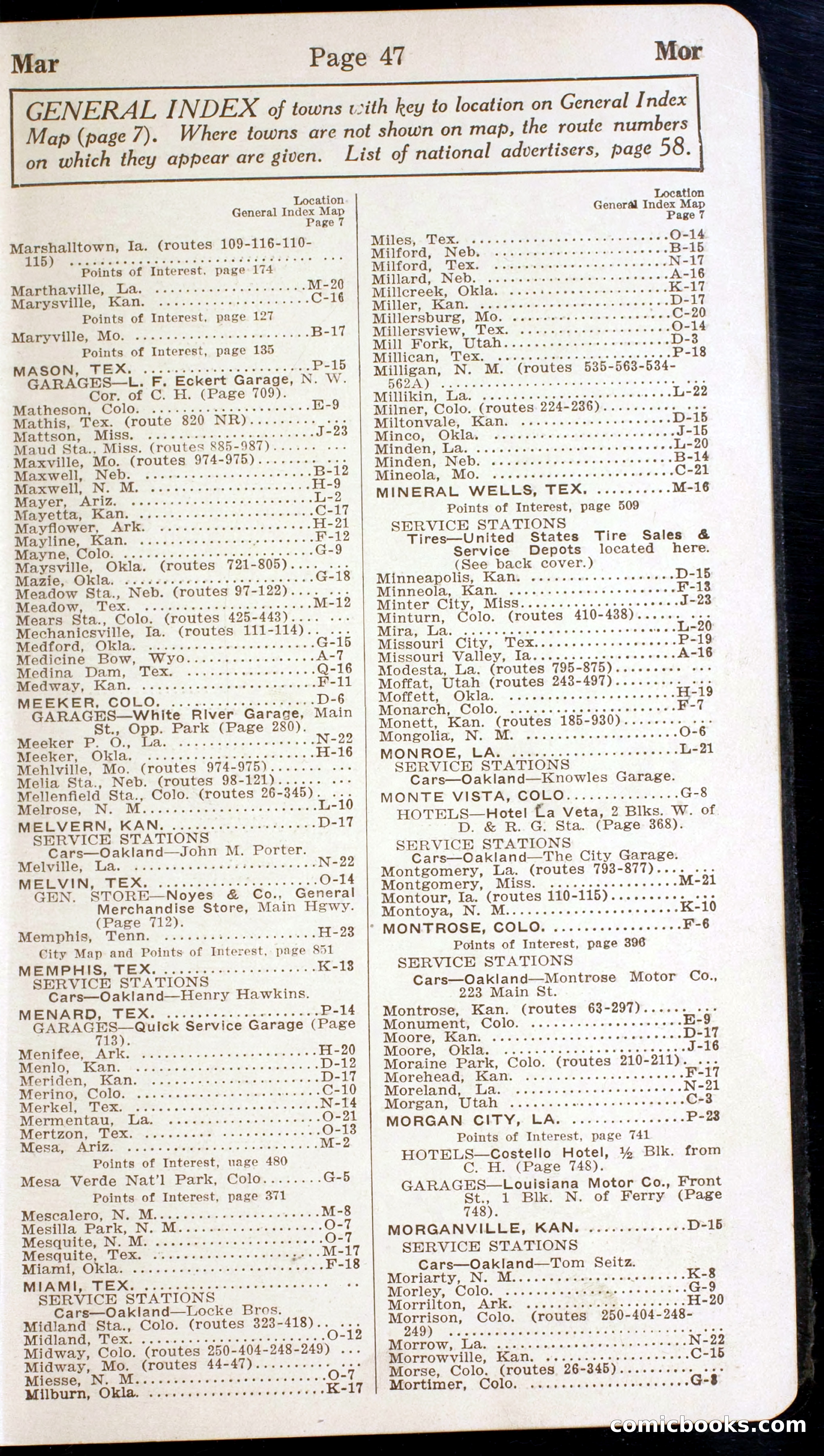 Official Automobile Blue Book, Vol. 7 — page 49 of 399