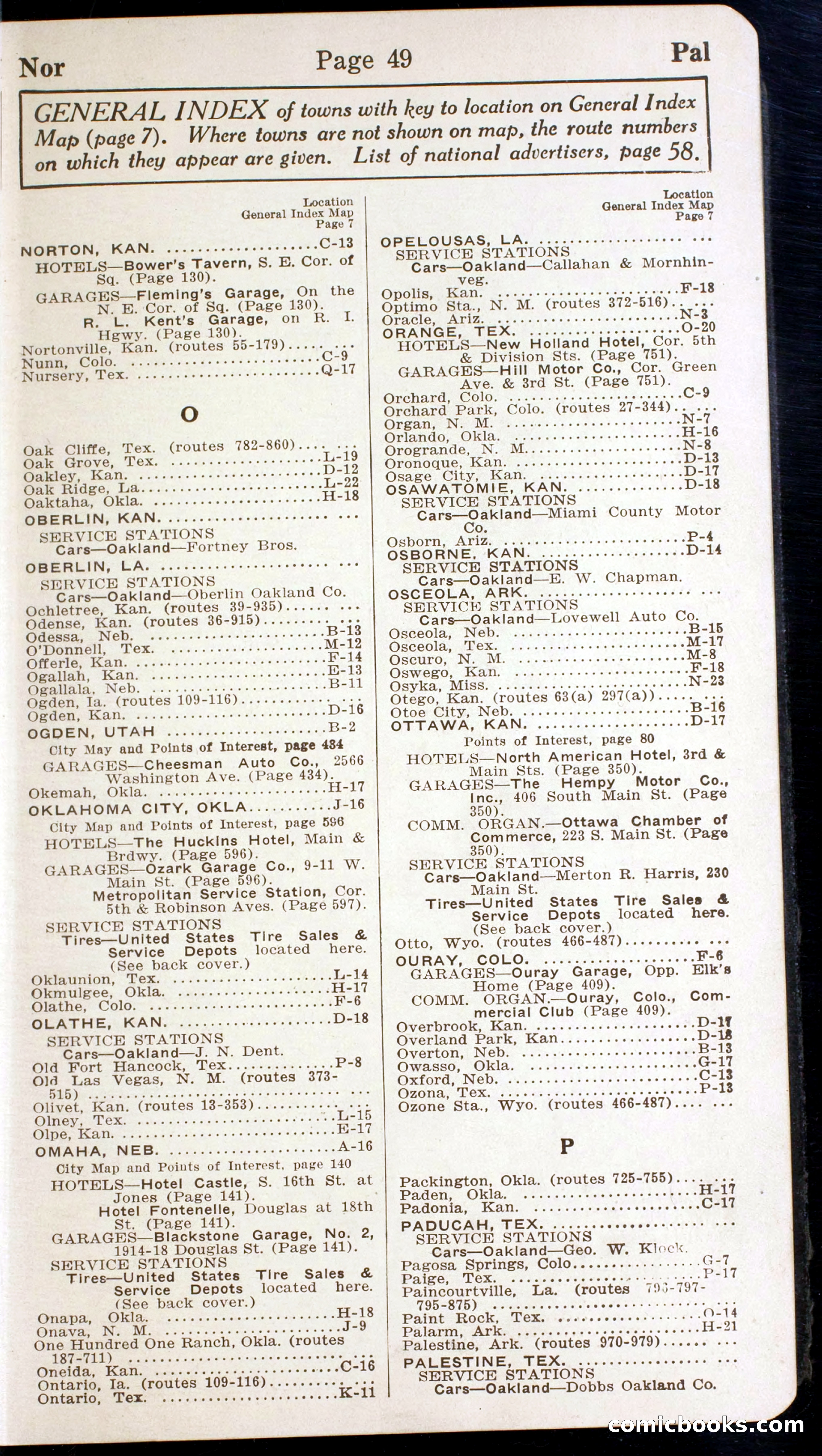Official Automobile Blue Book, Vol. 7 — page 51 of 399