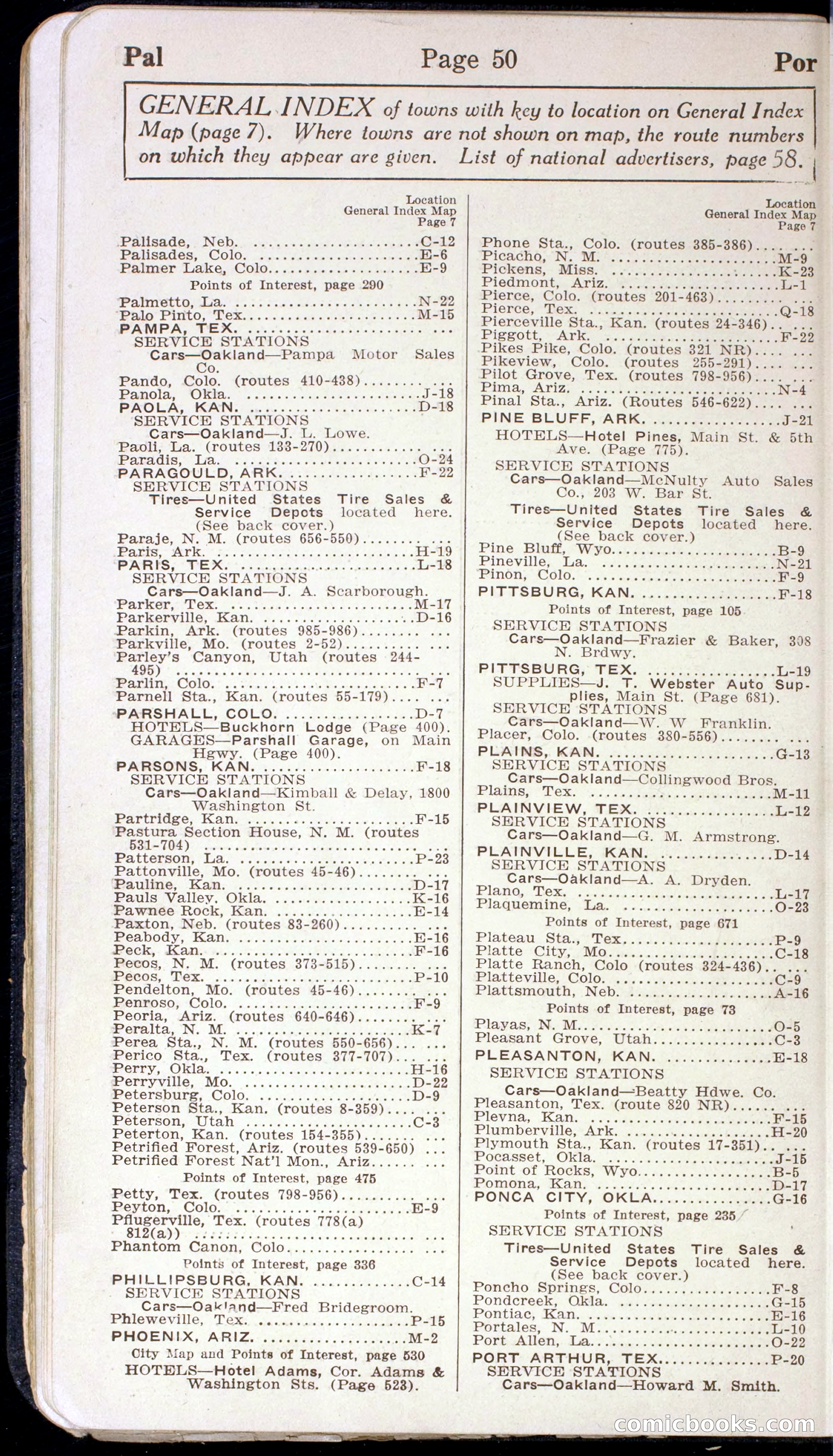 Official Automobile Blue Book, Vol. 7 — page 52 of 399