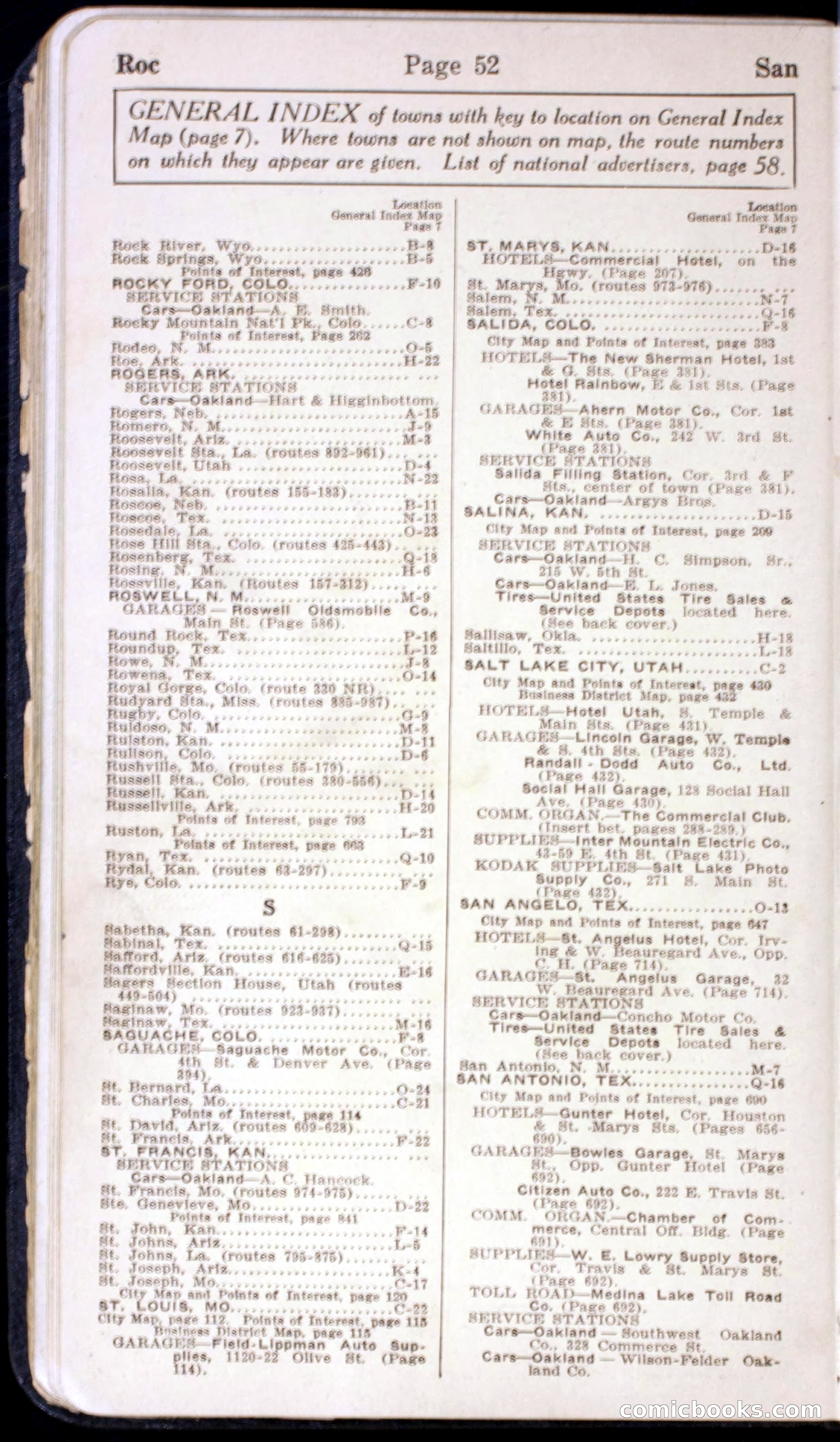 Official Automobile Blue Book, Vol. 7 — page 54 of 399