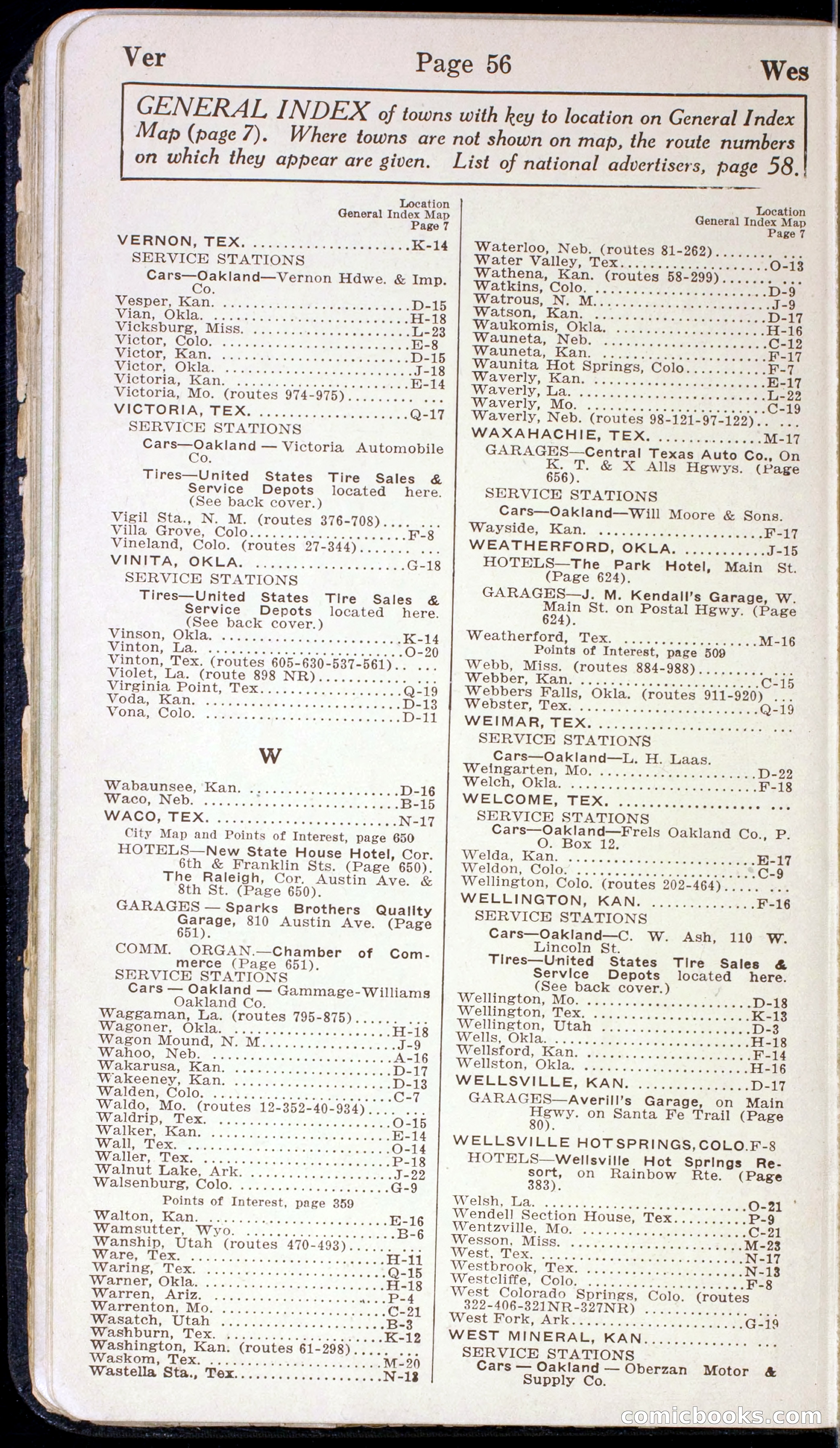 Official Automobile Blue Book, Vol. 7 — page 58 of 399