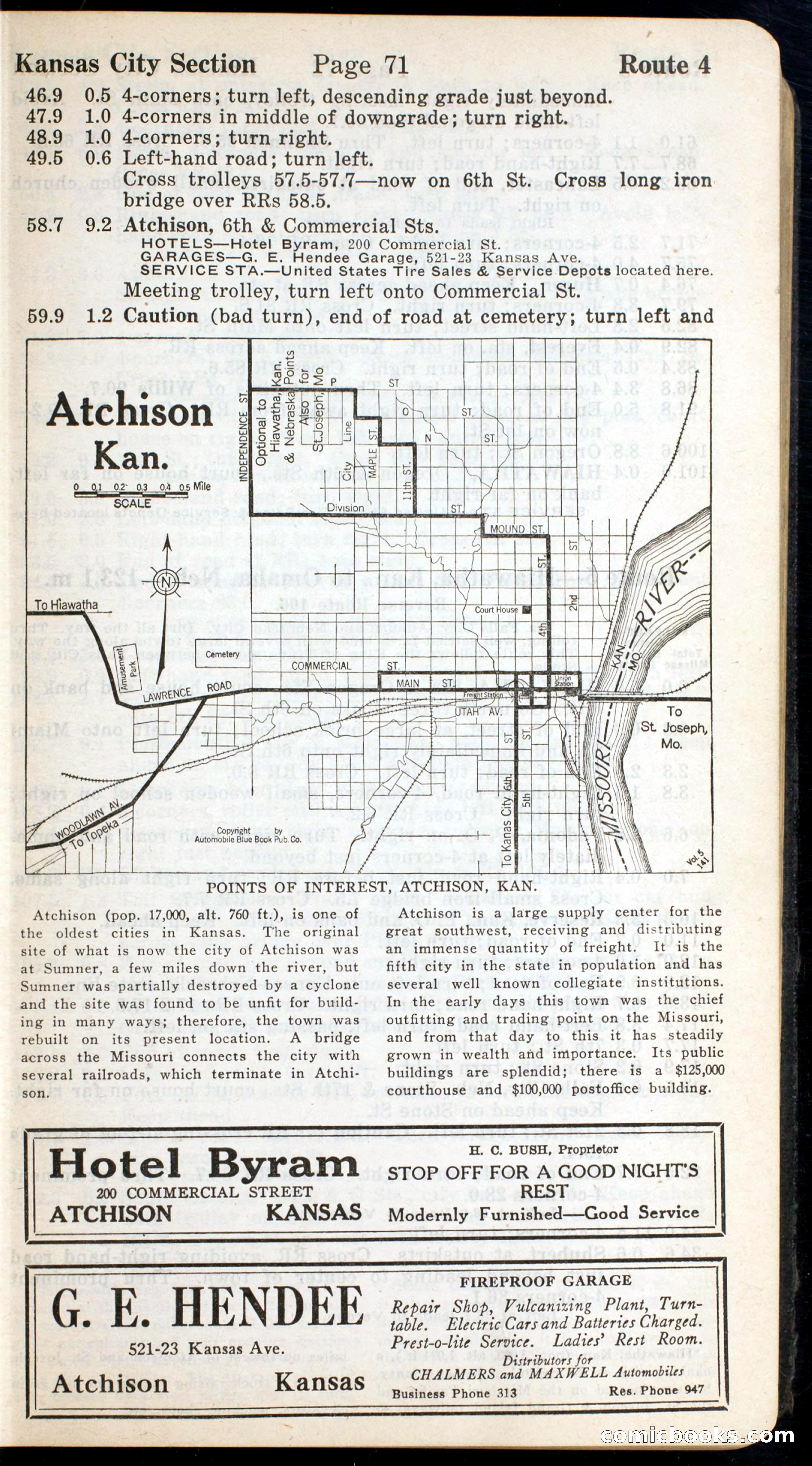 Official Automobile Blue Book, Vol. 7 — page 73 of 399