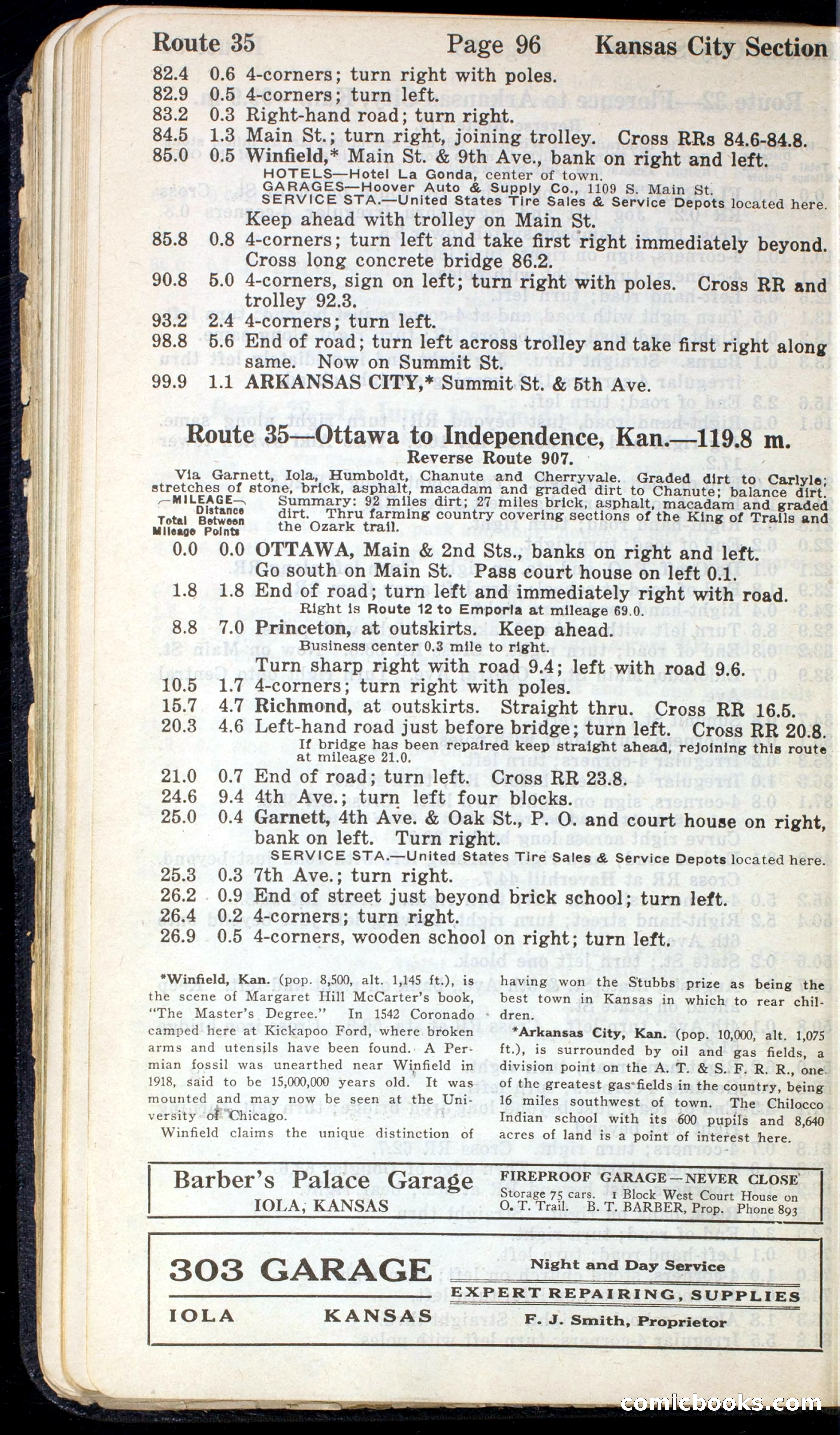 Official Automobile Blue Book, Vol. 7 — page 98 of 399