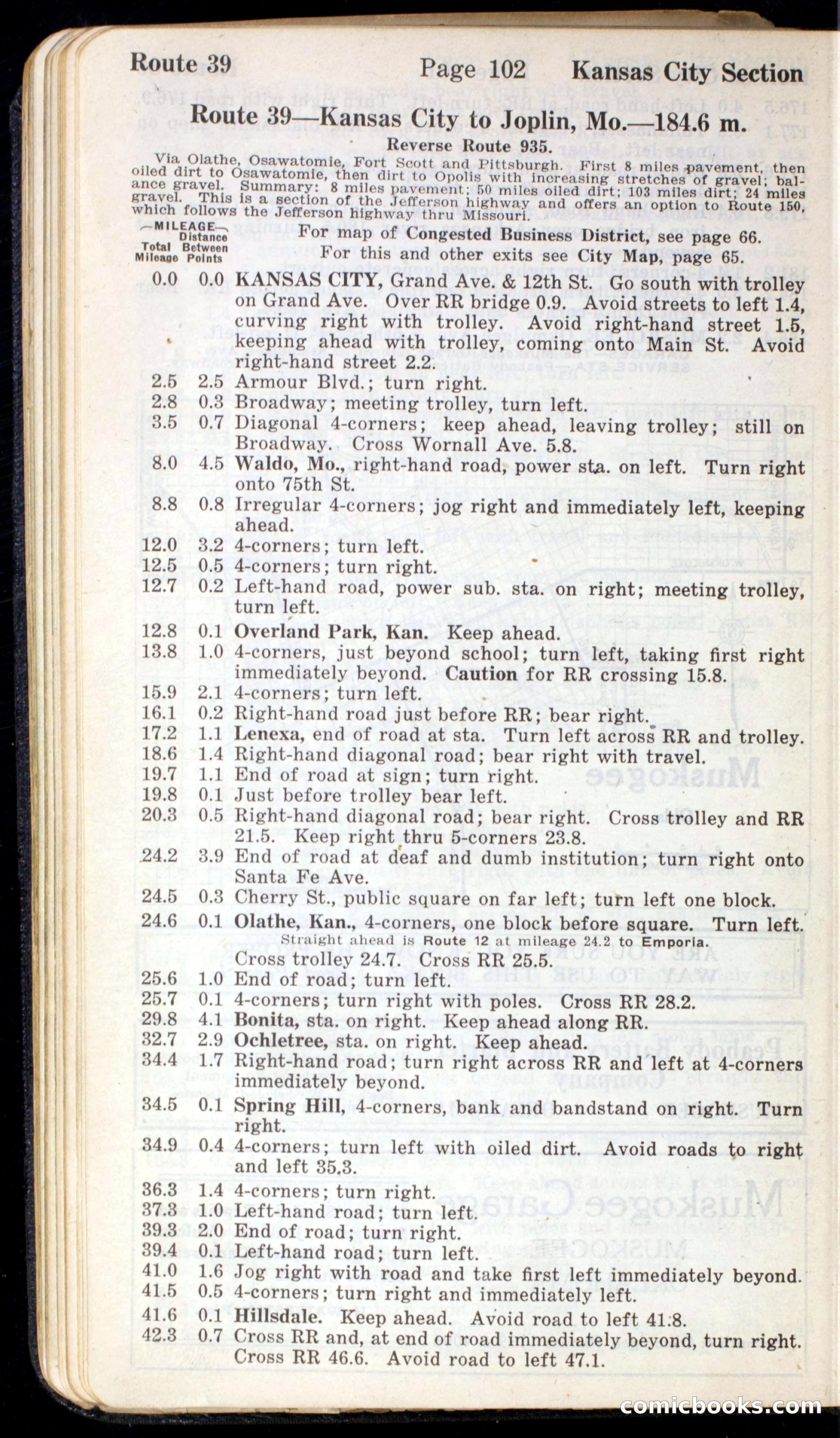 Official Automobile Blue Book, Vol. 7 — page 104 of 399