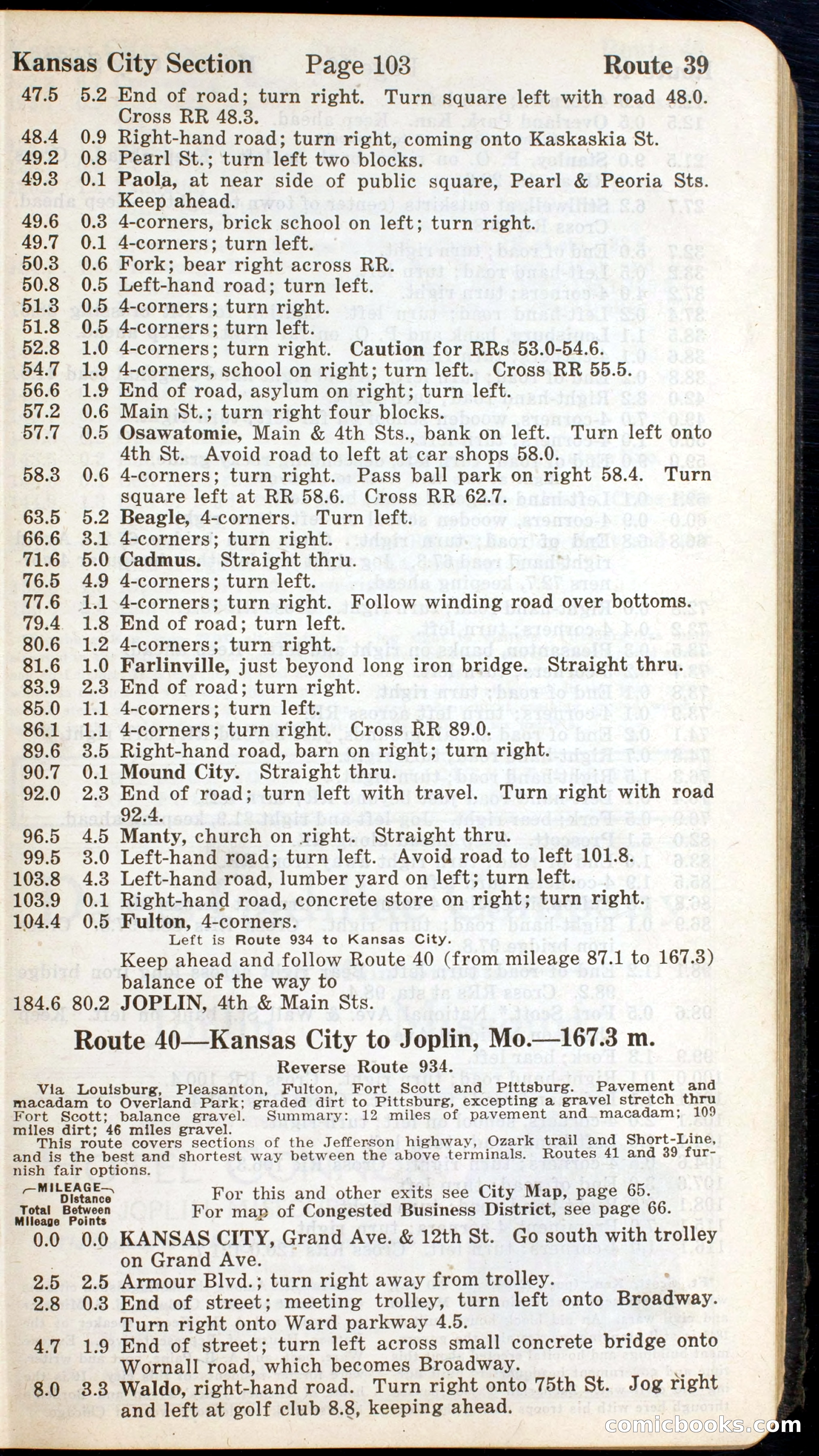 Official Automobile Blue Book, Vol. 7 — page 105 of 399