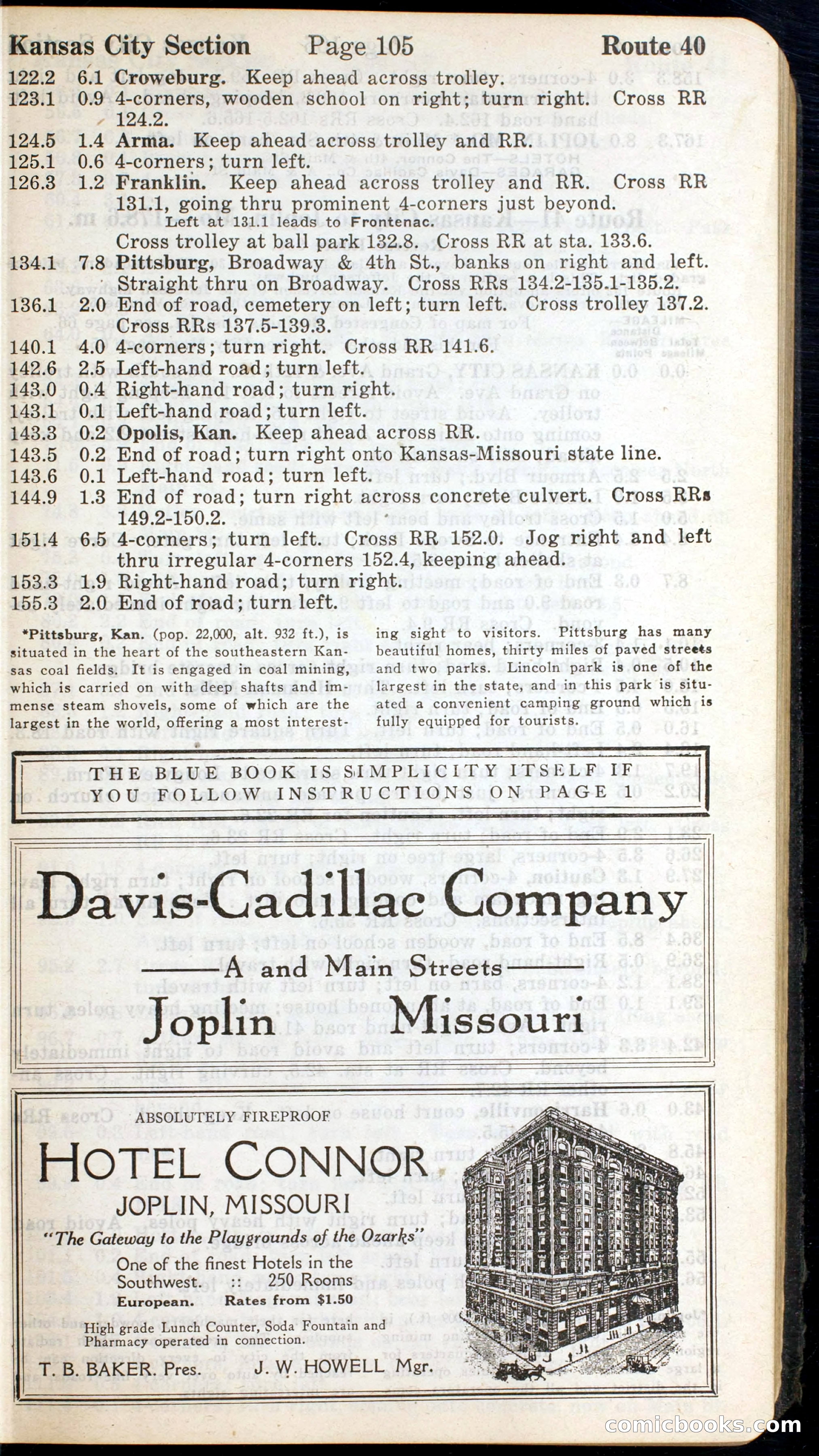 Official Automobile Blue Book, Vol. 7 — page 107 of 399