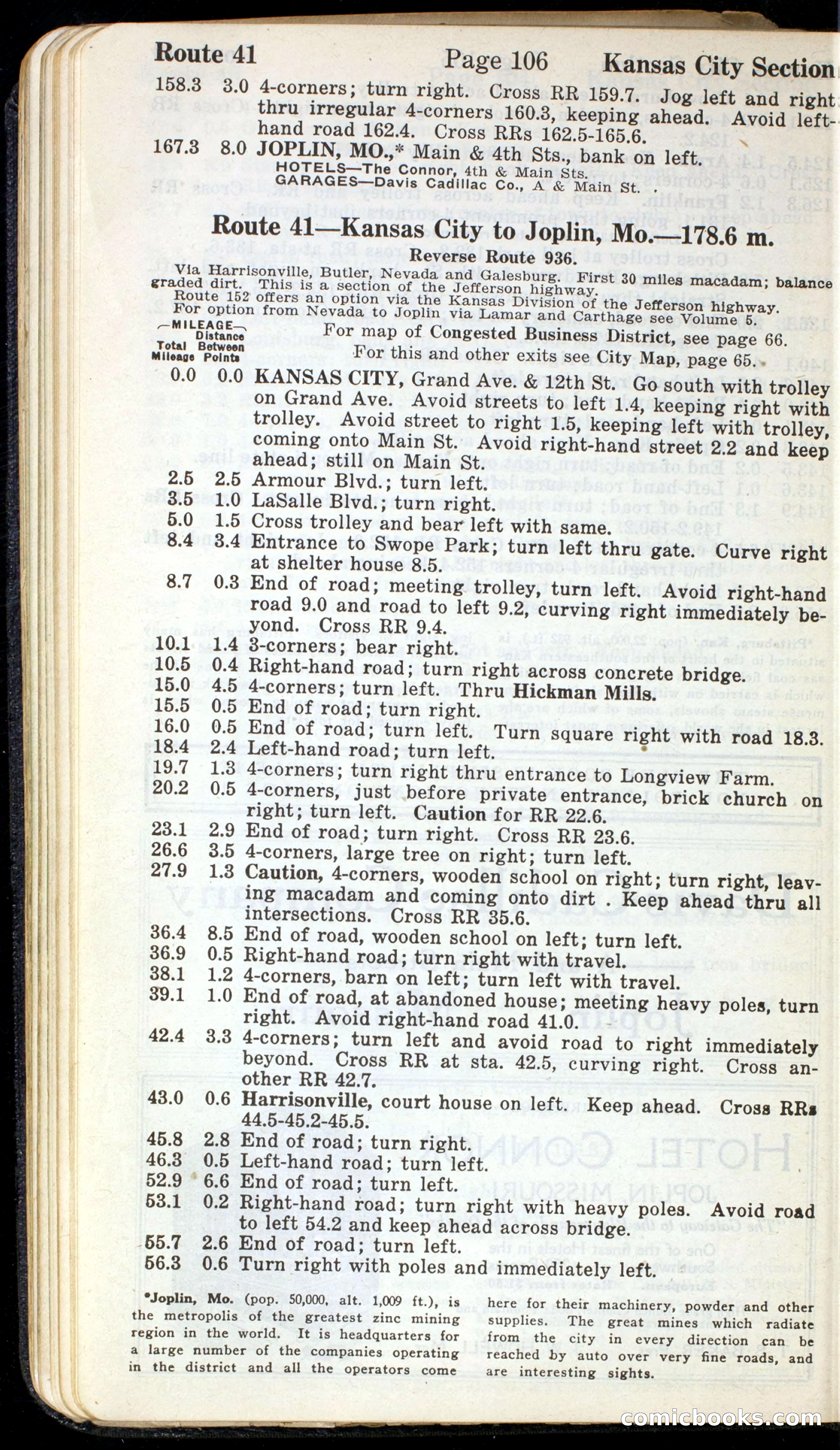 Official Automobile Blue Book, Vol. 7 — page 108 of 399
