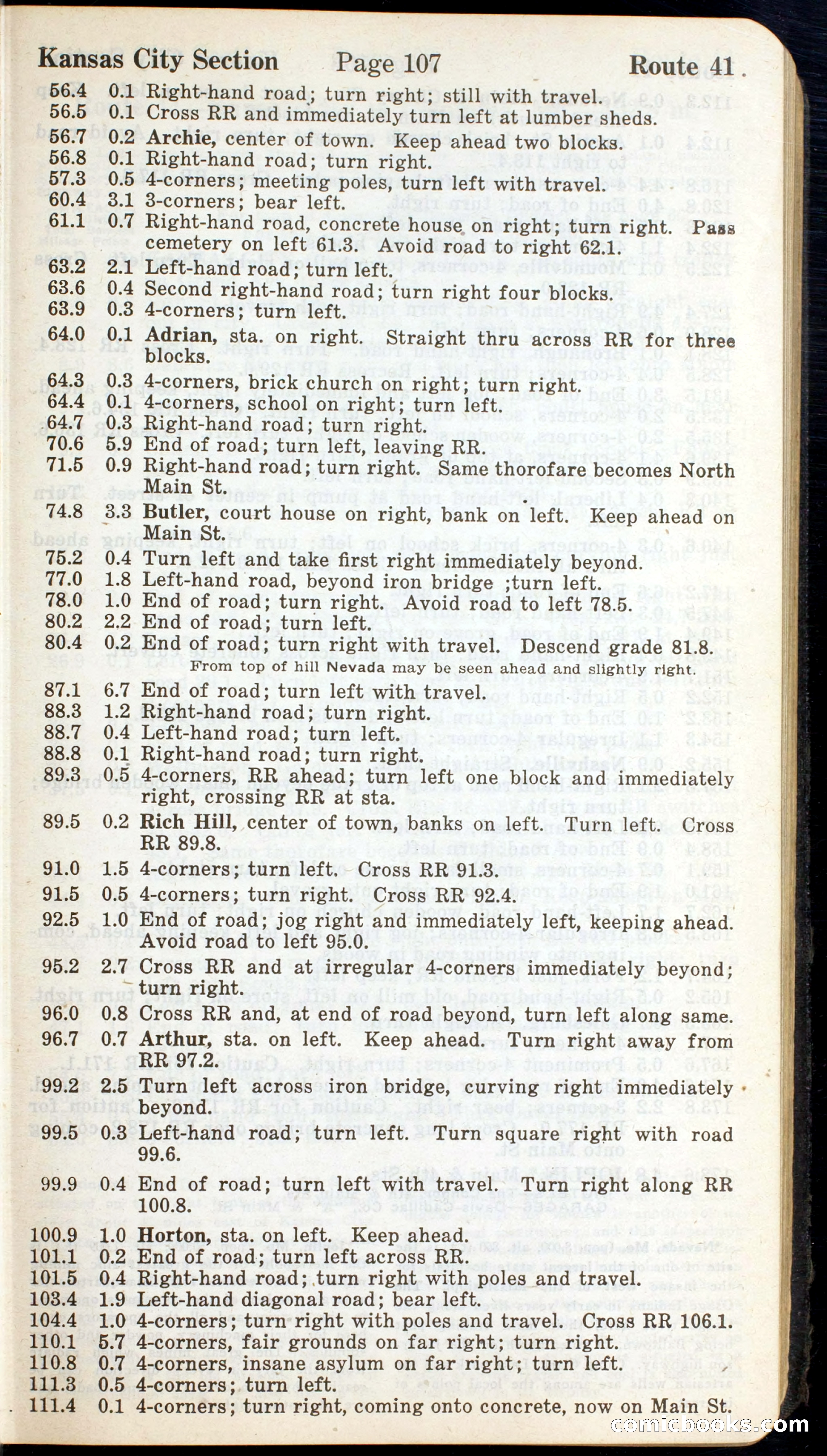 Official Automobile Blue Book, Vol. 7 — page 109 of 399