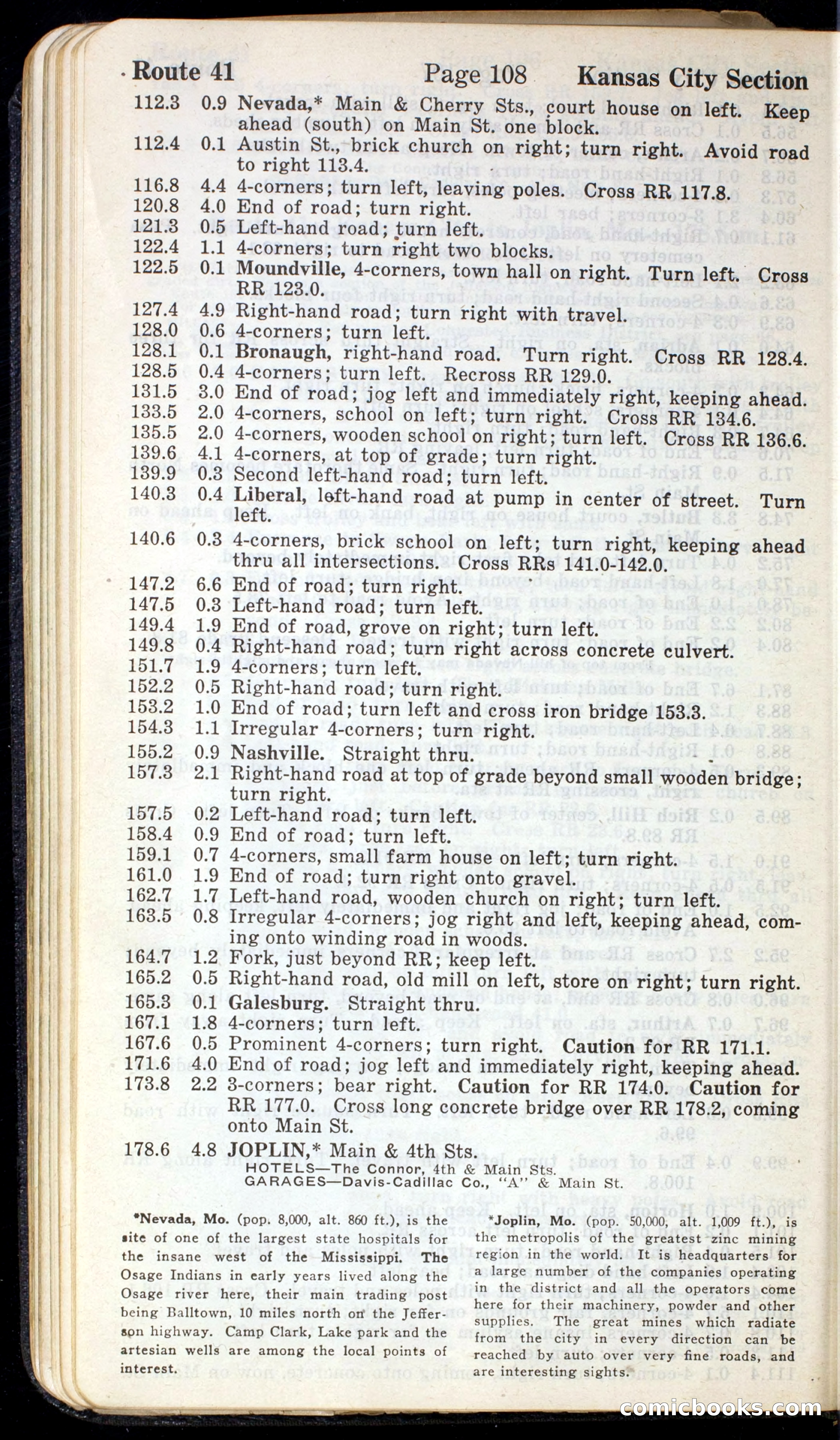 Official Automobile Blue Book, Vol. 7 — page 110 of 399