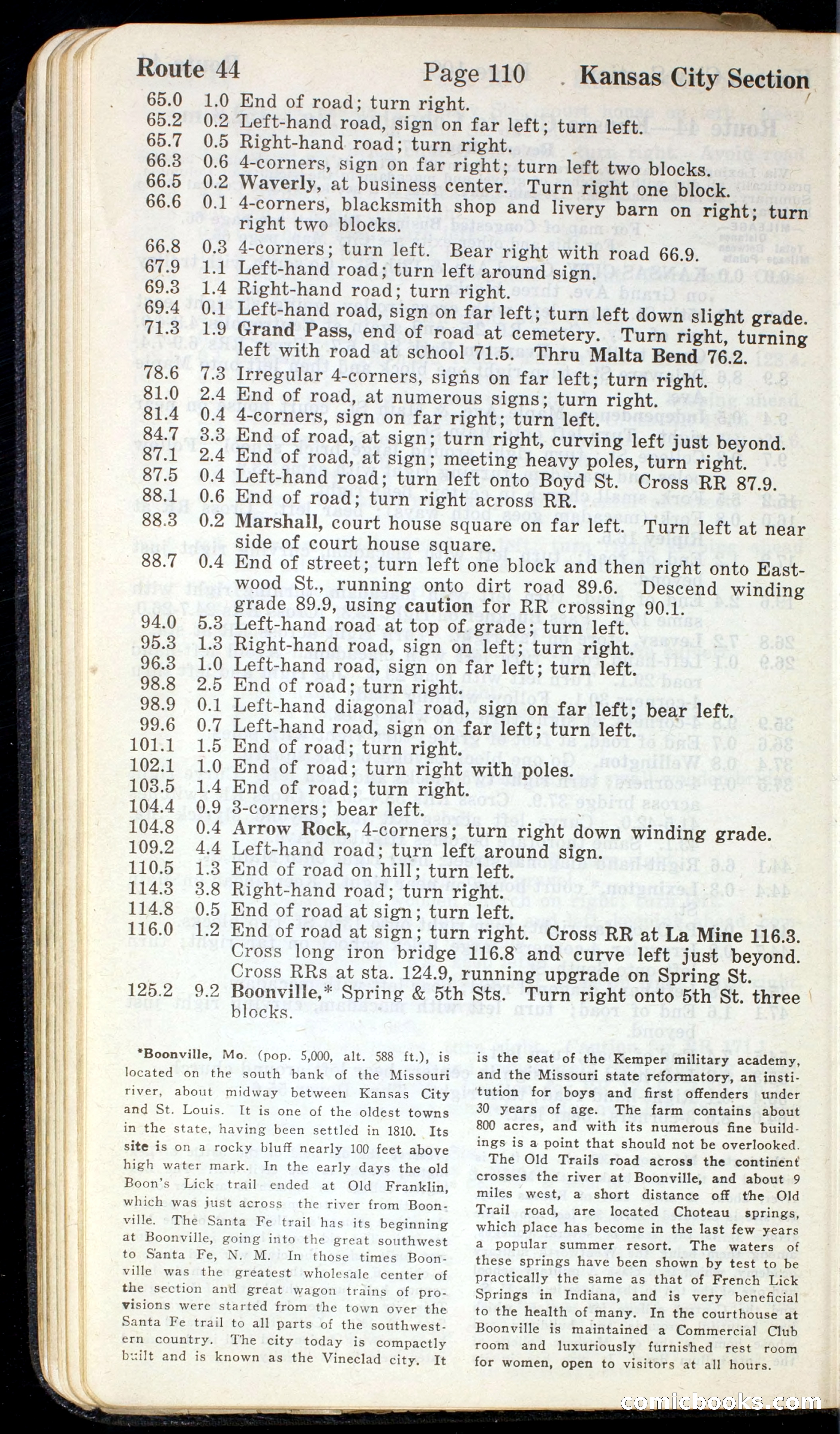 Official Automobile Blue Book, Vol. 7 — page 112 of 399