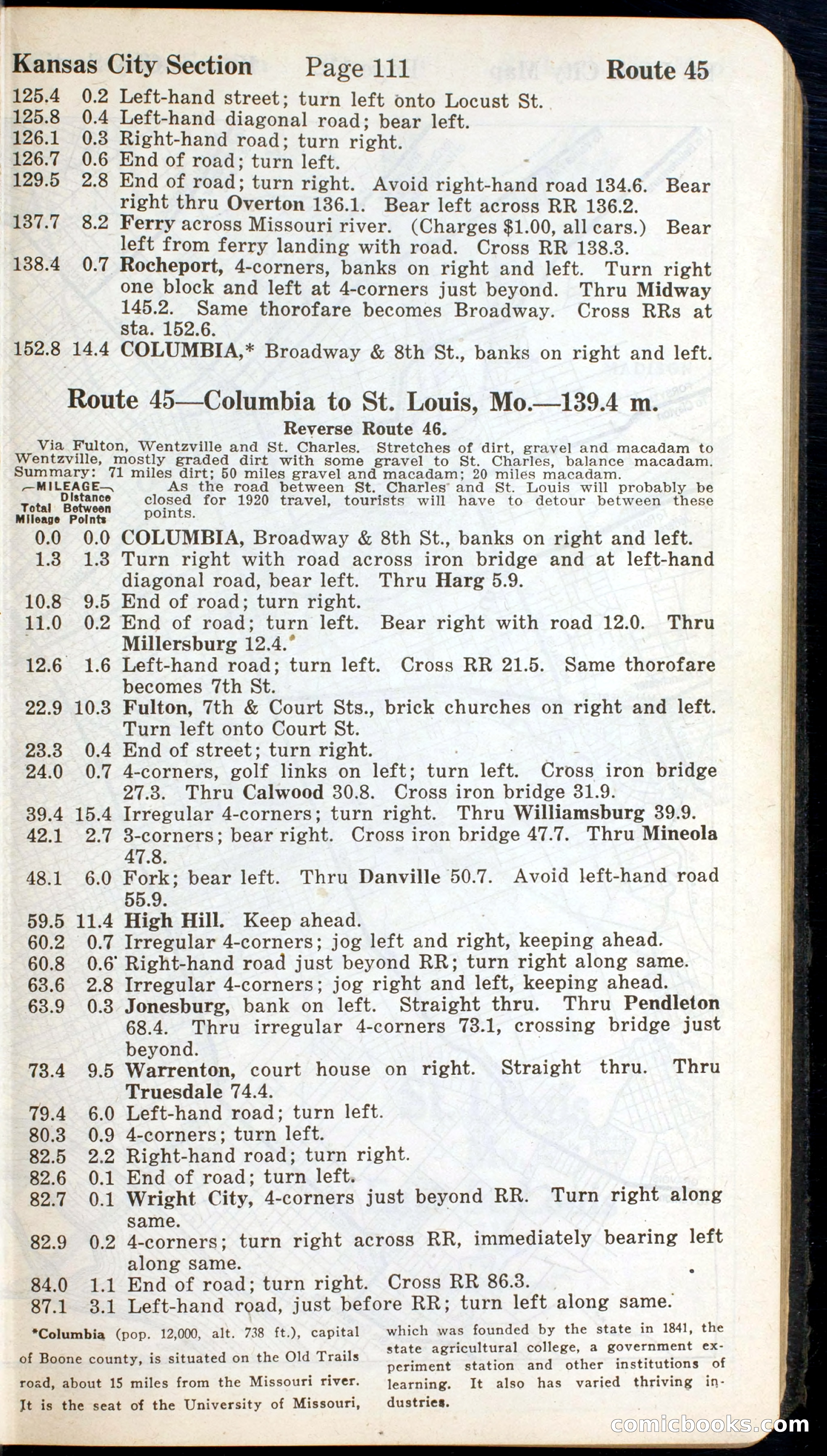 Official Automobile Blue Book, Vol. 7 — page 113 of 399