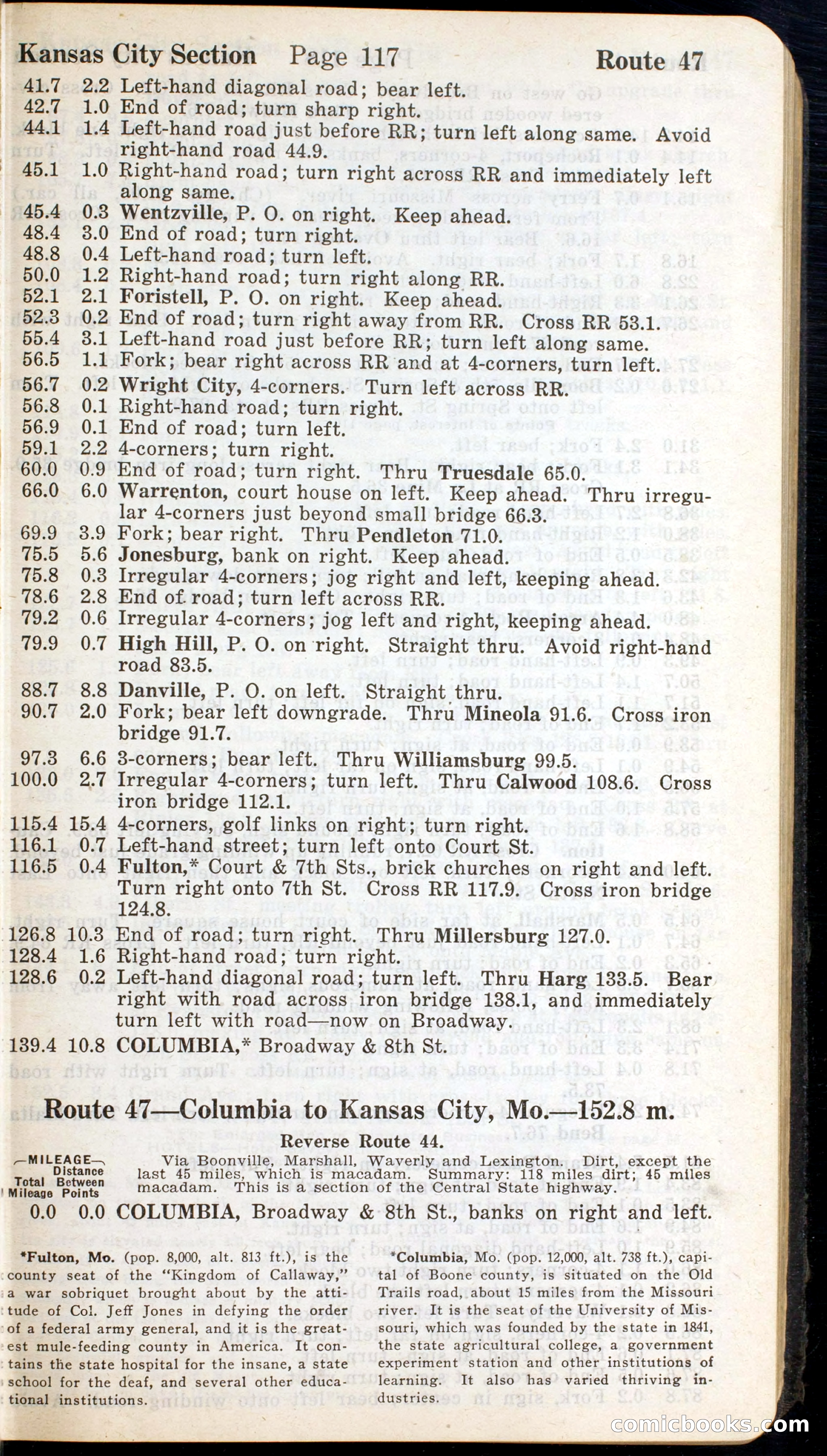 Official Automobile Blue Book, Vol. 7 — page 119 of 399