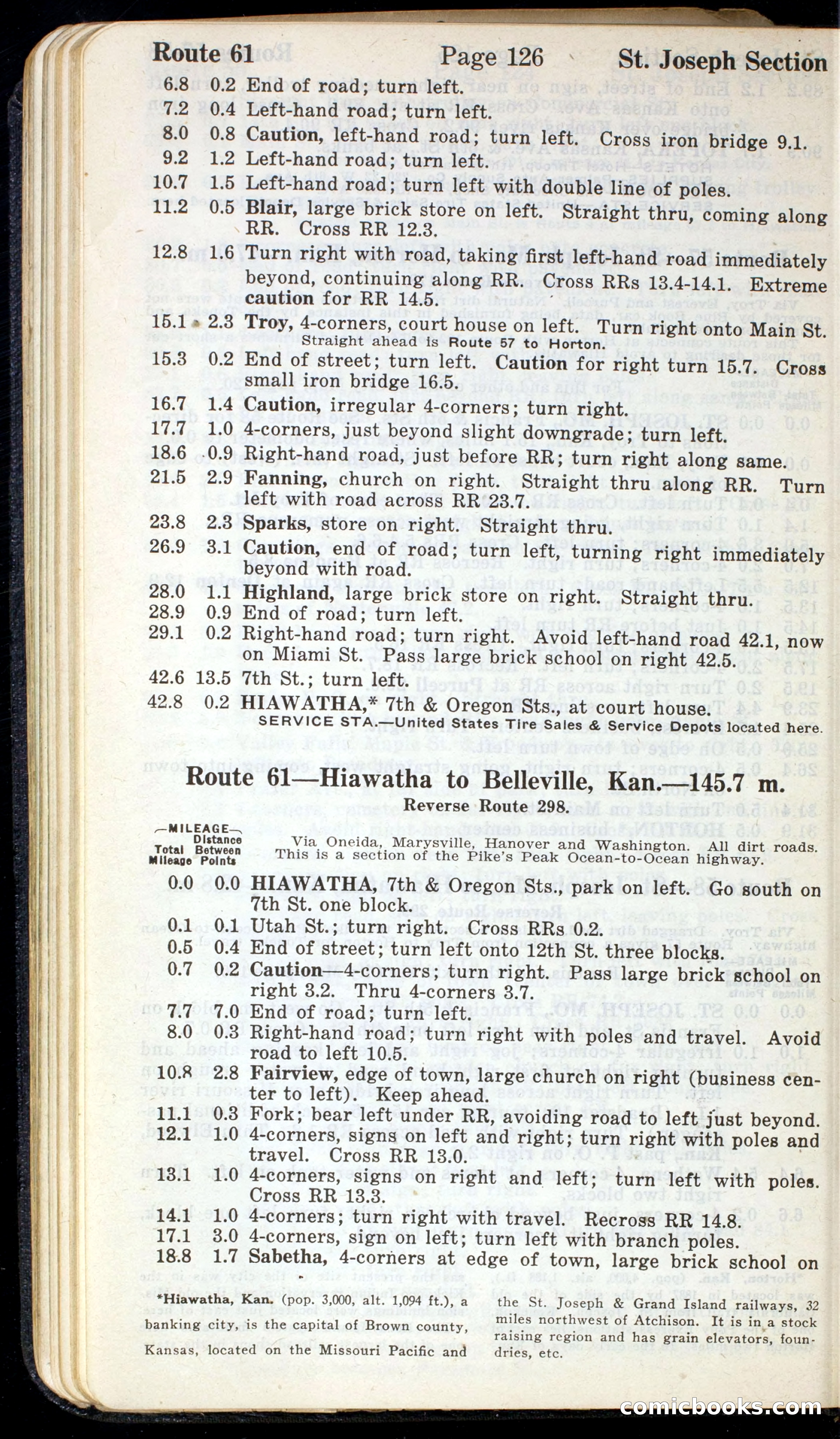 Official Automobile Blue Book, Vol. 7 — page 128 of 399