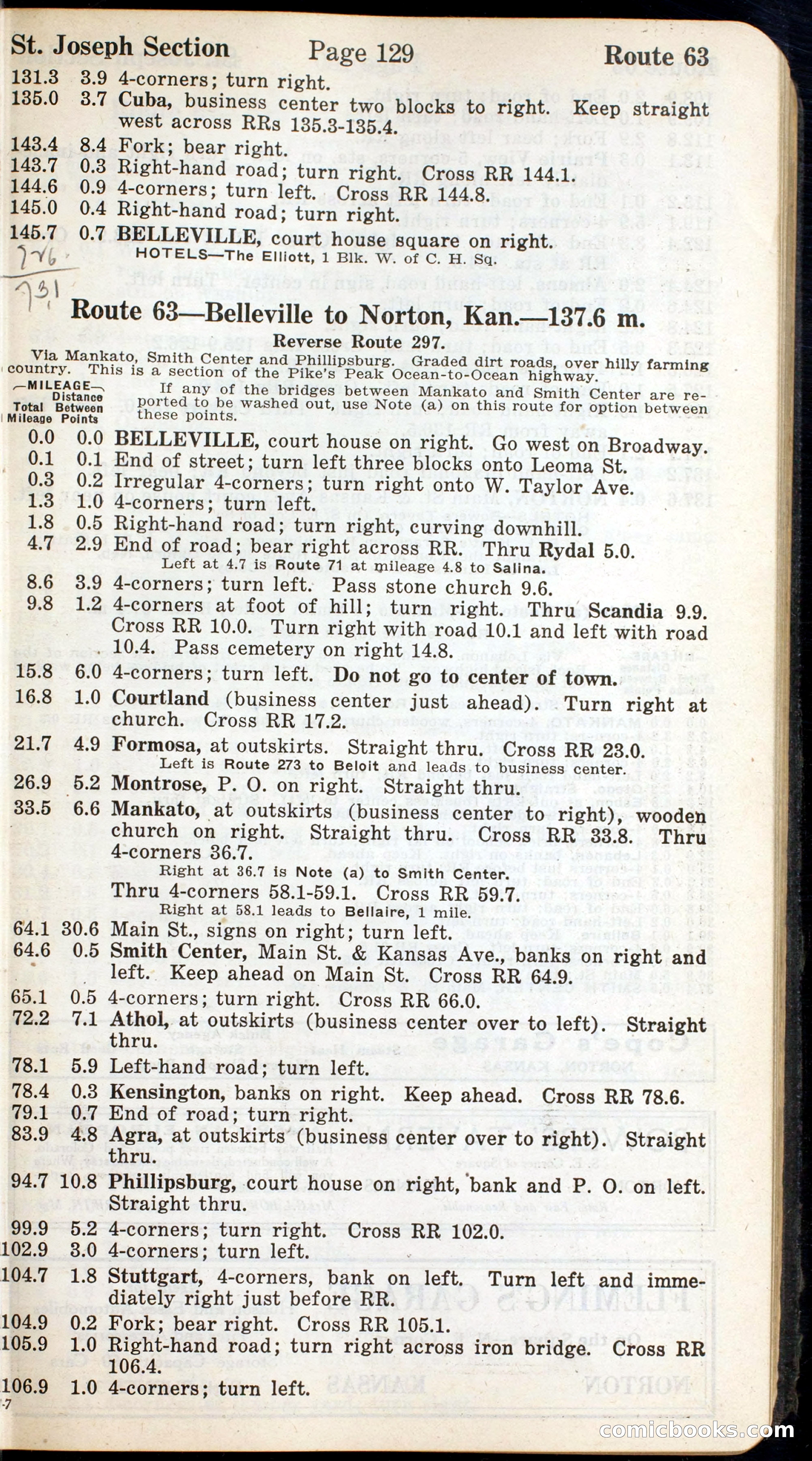 Official Automobile Blue Book, Vol. 7 — page 131 of 399