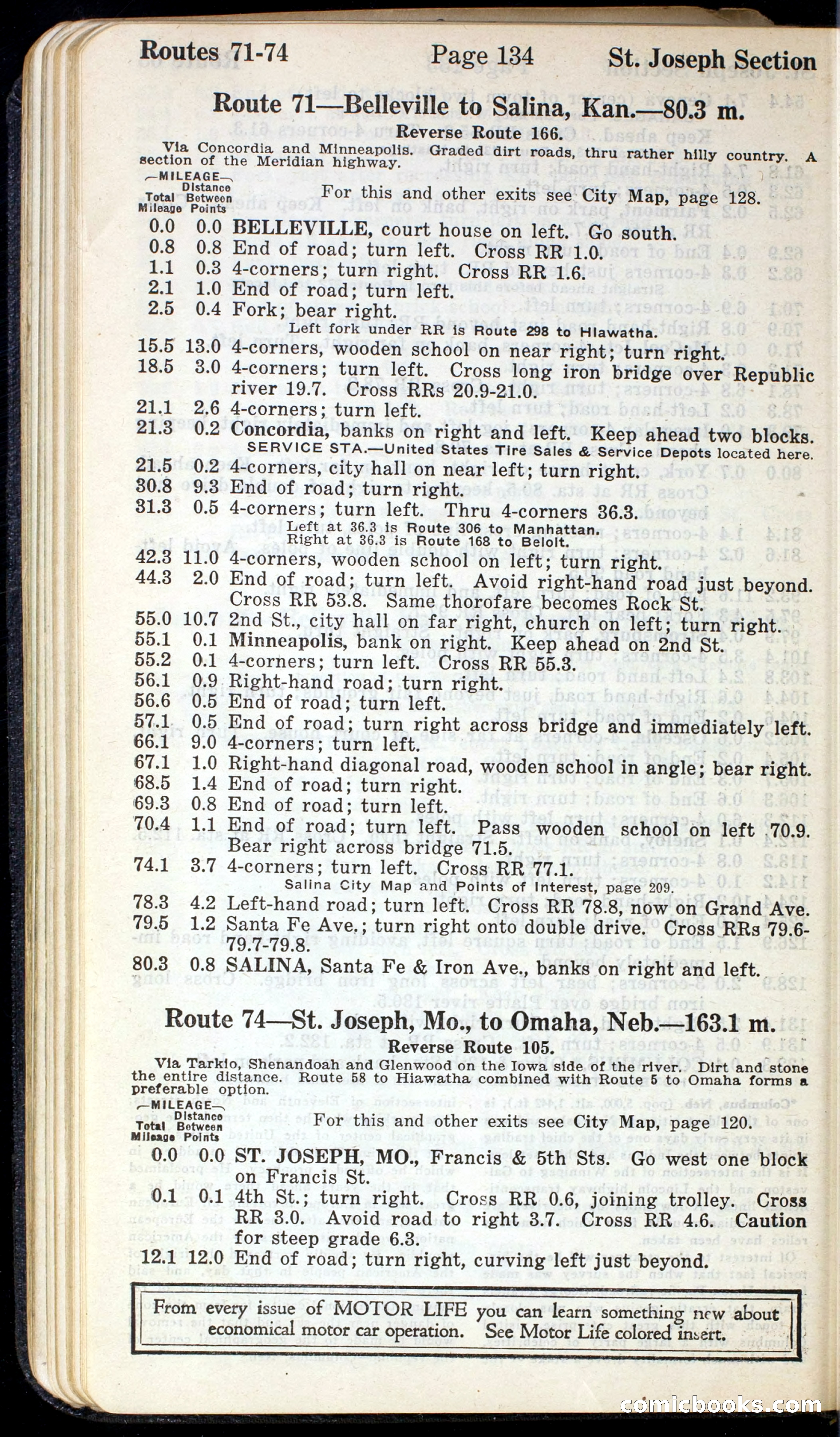 Official Automobile Blue Book, Vol. 7 — page 136 of 399