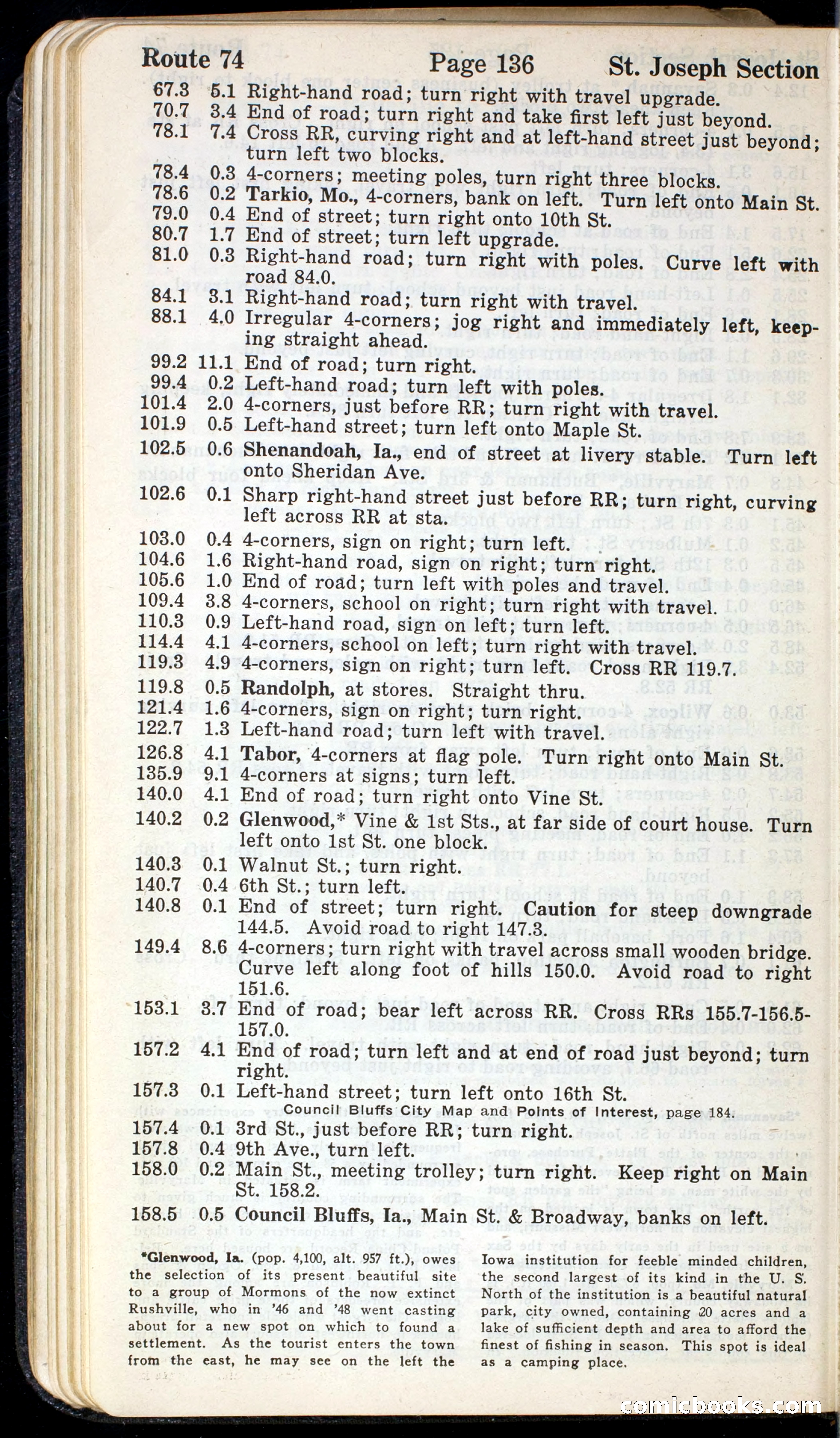 Official Automobile Blue Book, Vol. 7 — page 138 of 399