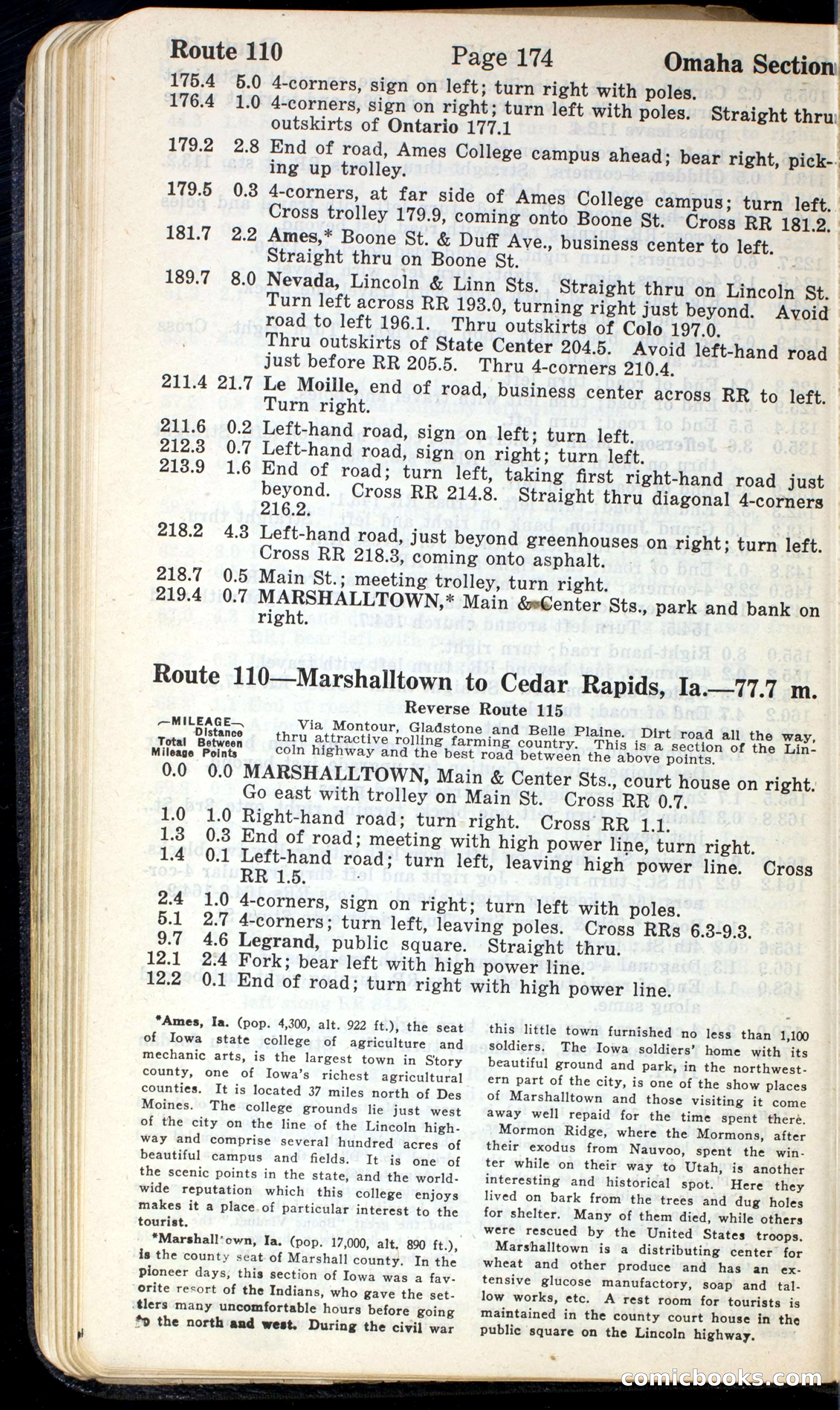 Official Automobile Blue Book, Vol. 7 — page 178 of 399