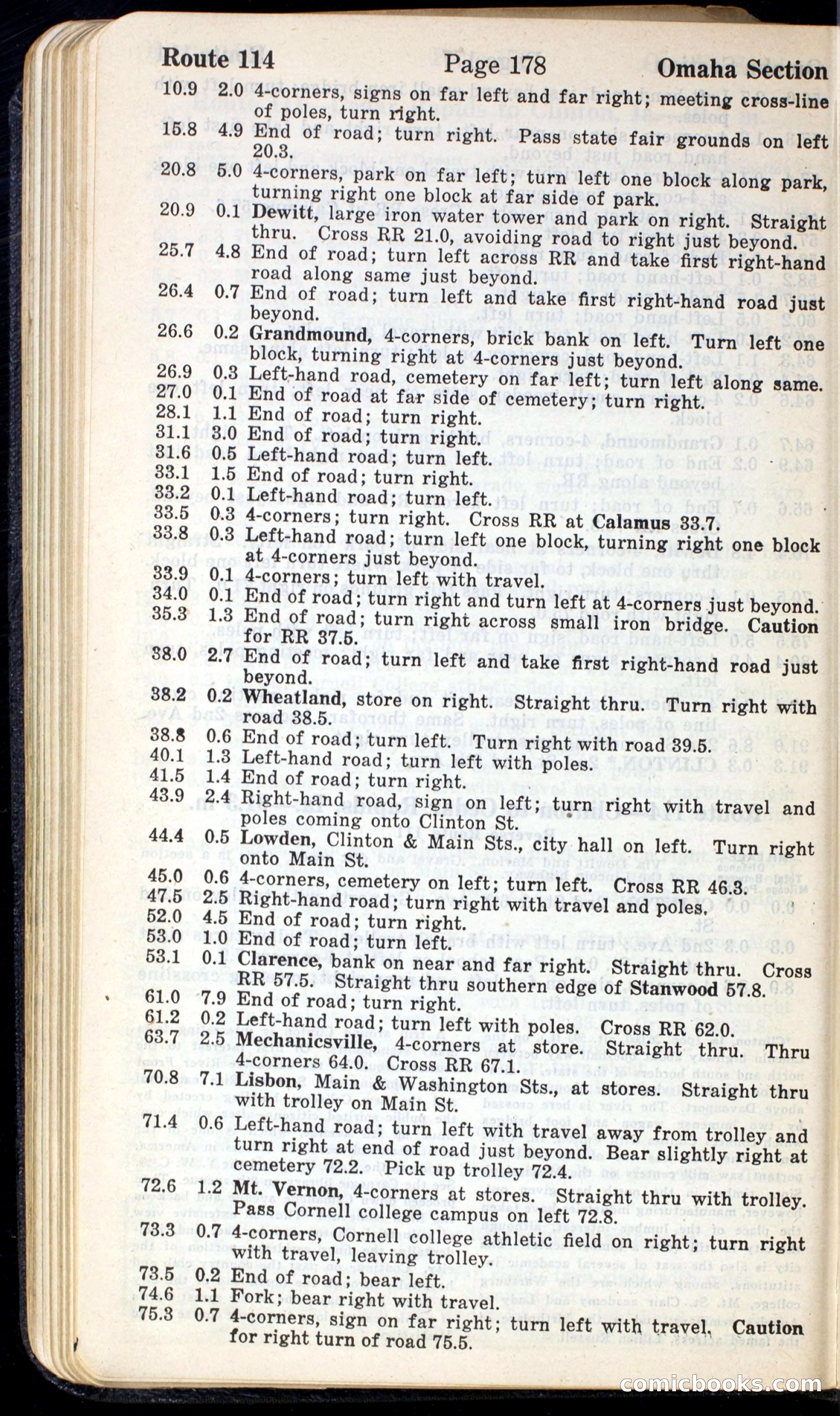 Official Automobile Blue Book, Vol. 7 — page 182 of 399