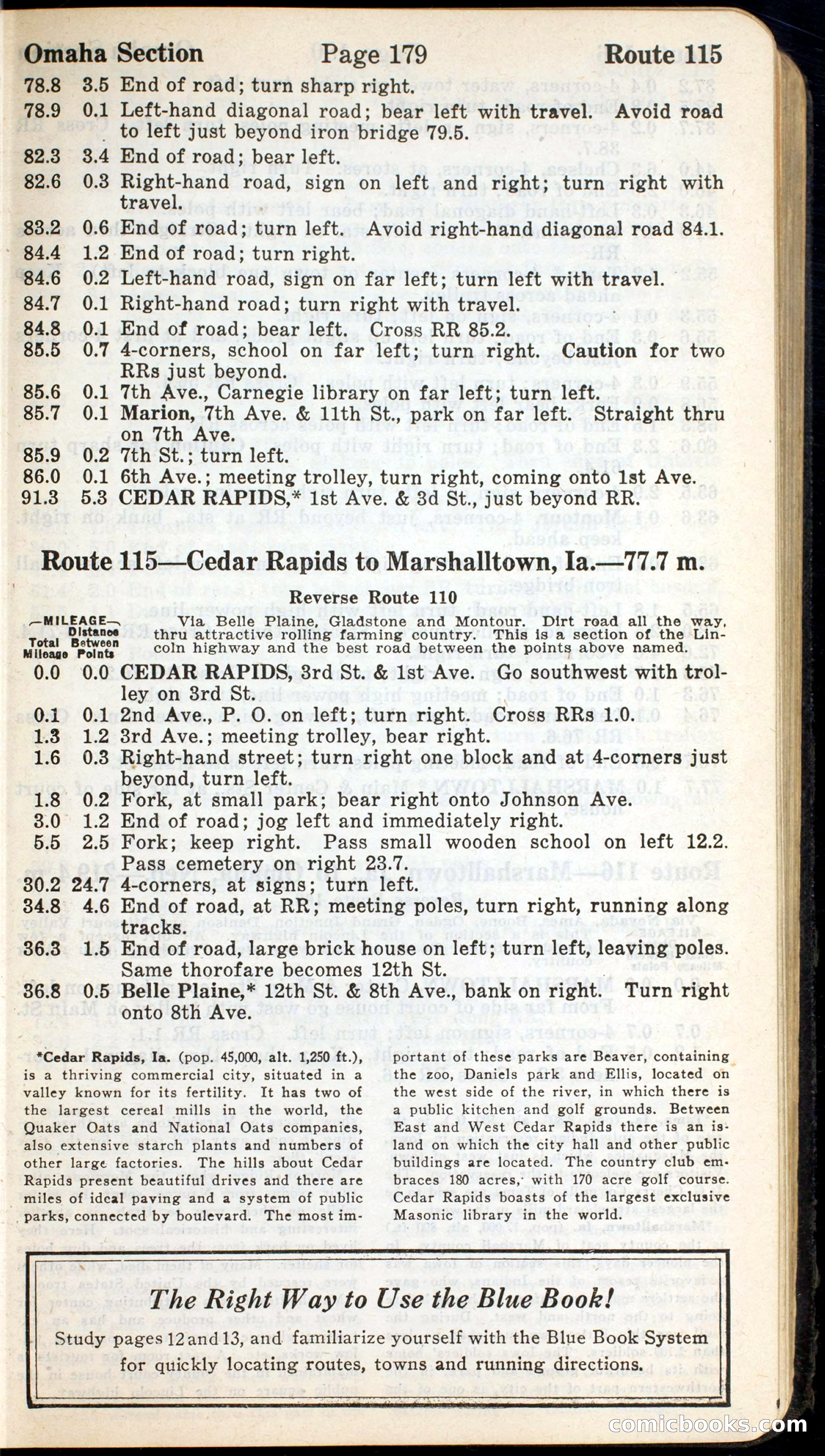 Official Automobile Blue Book, Vol. 7 — page 183 of 399