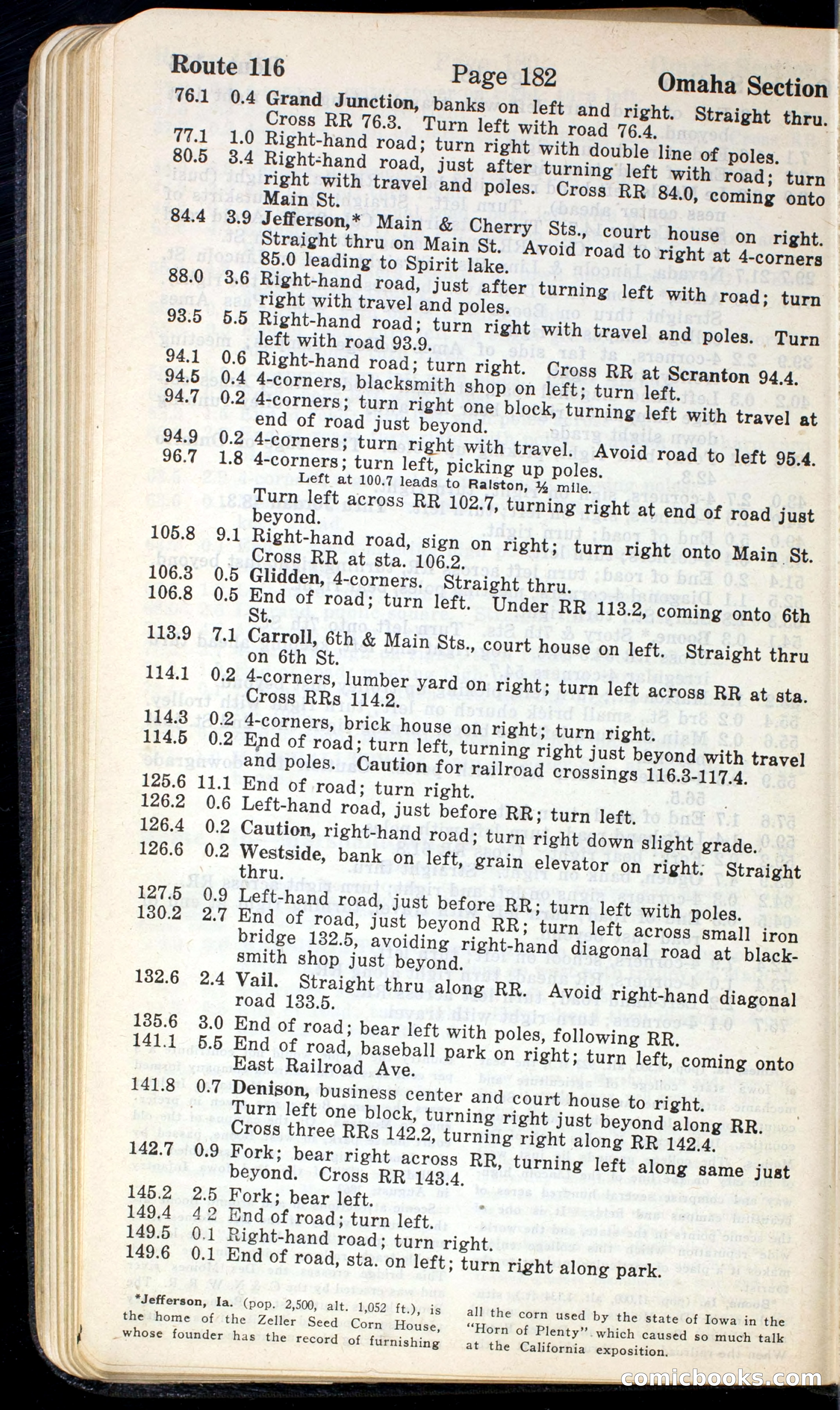 Official Automobile Blue Book, Vol. 7 — page 186 of 399