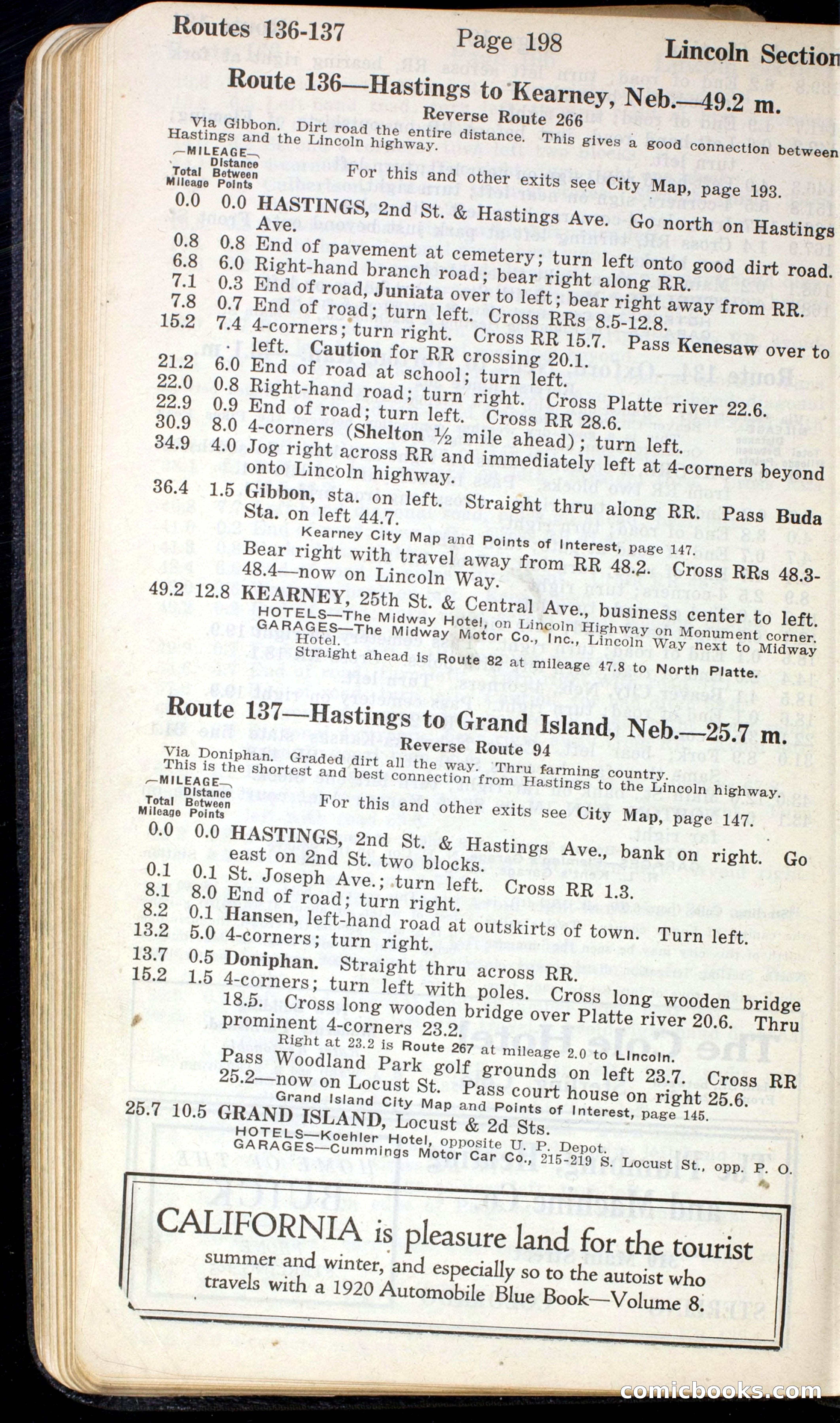 Official Automobile Blue Book, Vol. 7 — page 202 of 399