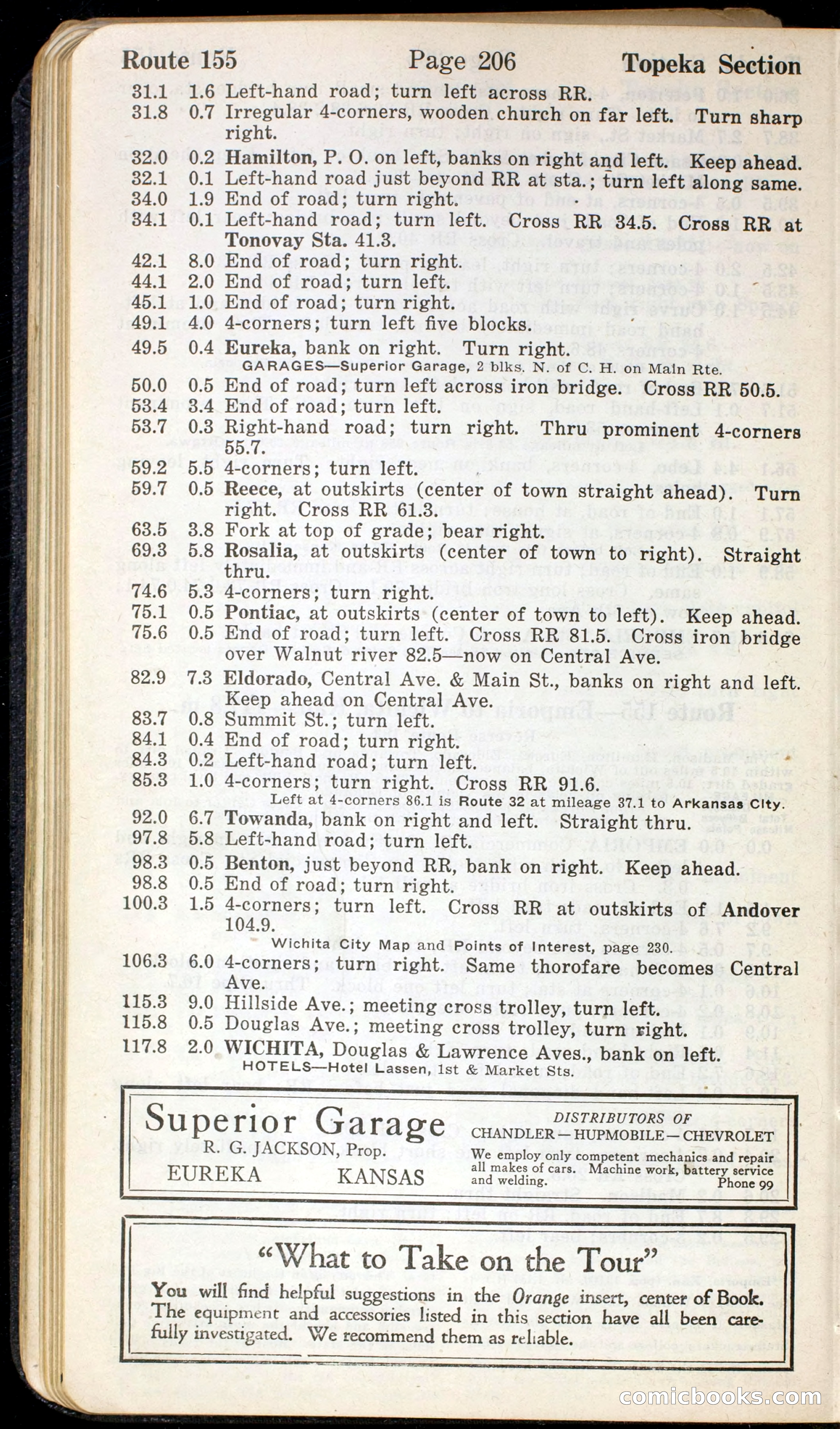 Official Automobile Blue Book, Vol. 7 — page 210 of 399